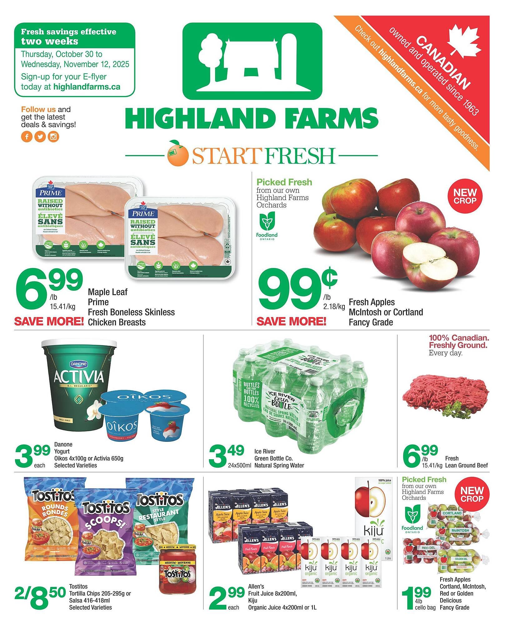 Highland Farms flyer (2025-10-30 - 2025-11-05) | 1