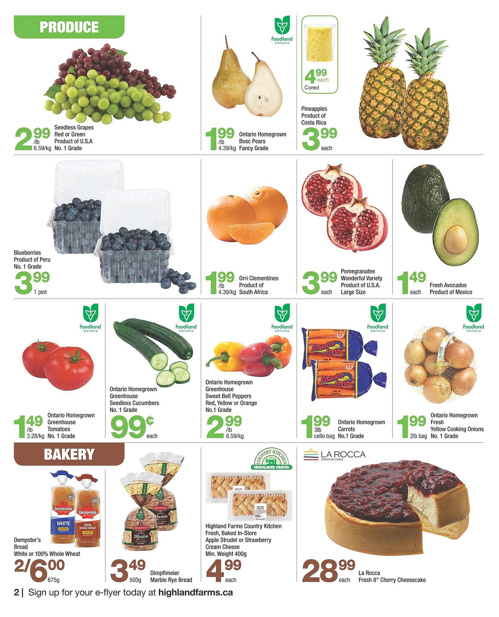 Highland Farms flyer (2025-10-30 - 2025-11-05) | 2