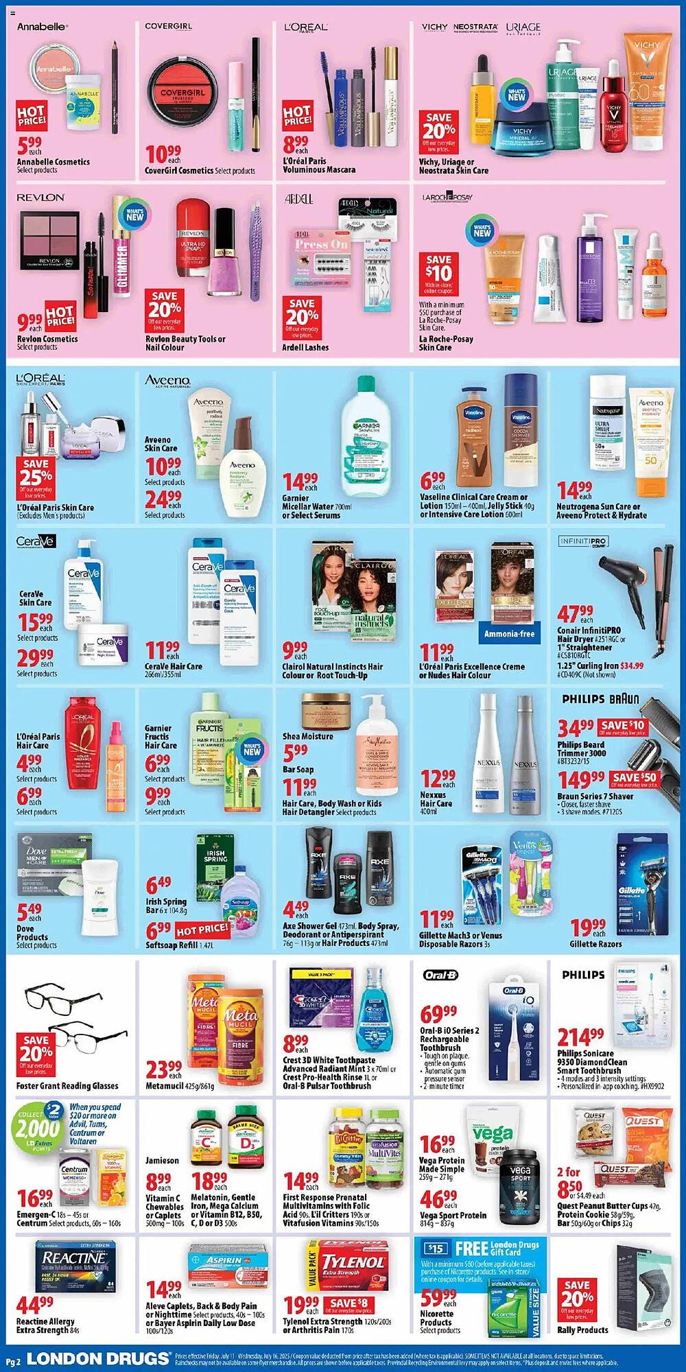 London Drugs flyer