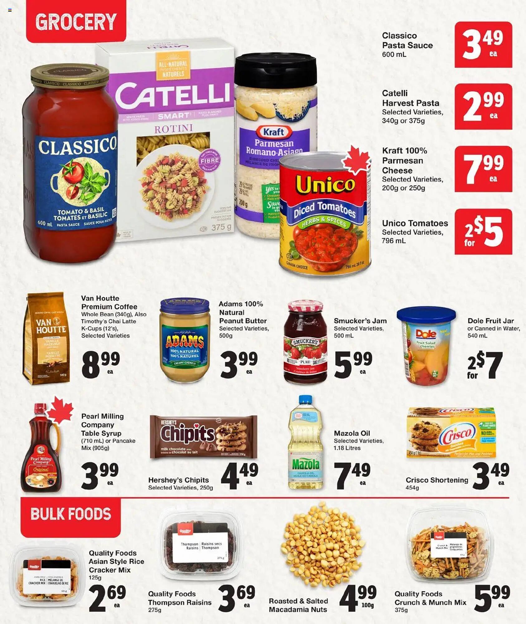 Quality Foods flyer