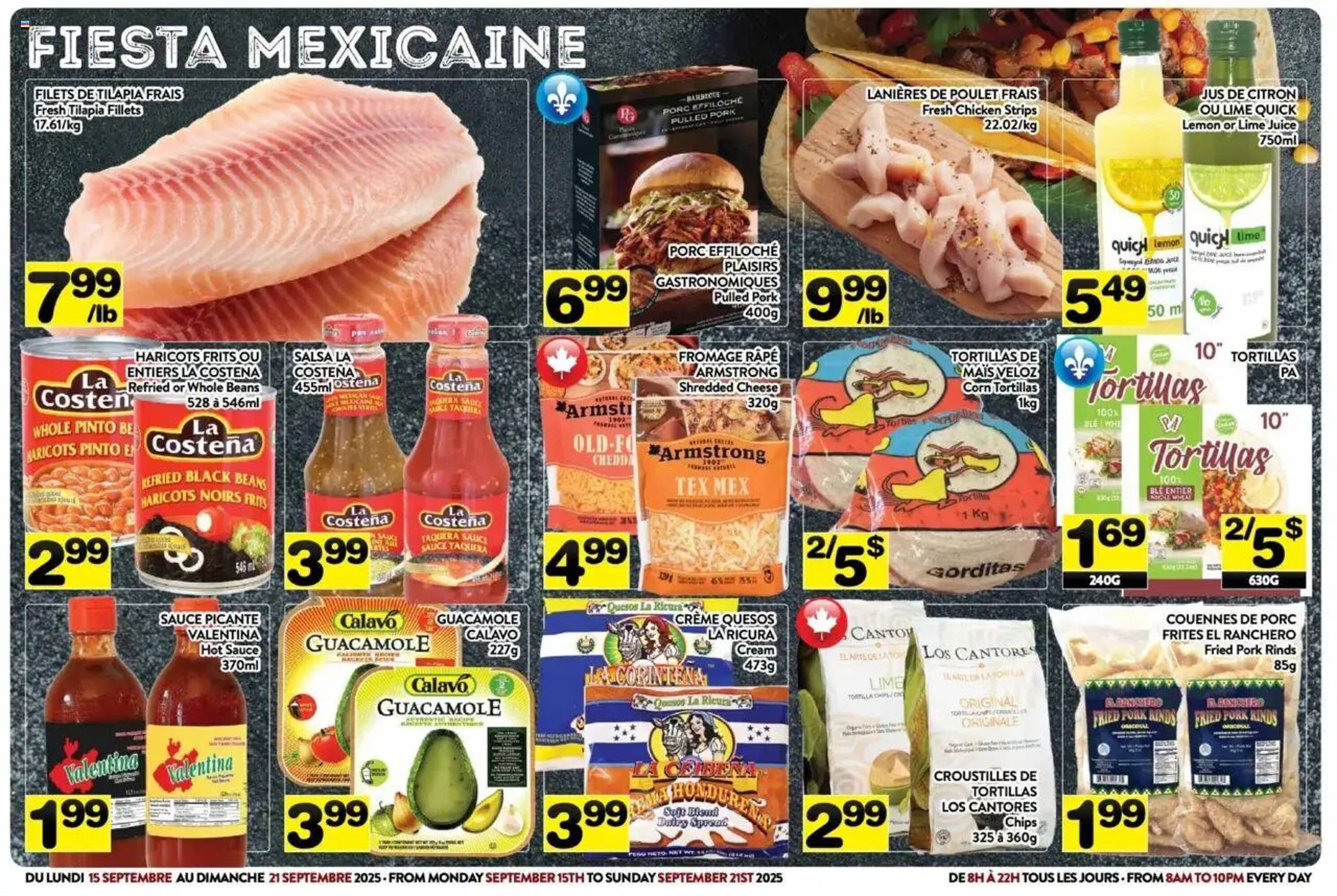 Supermarché PA flyer