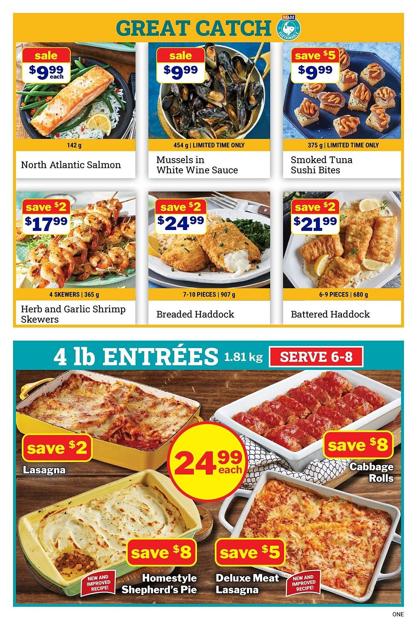M & M Food Market flyer