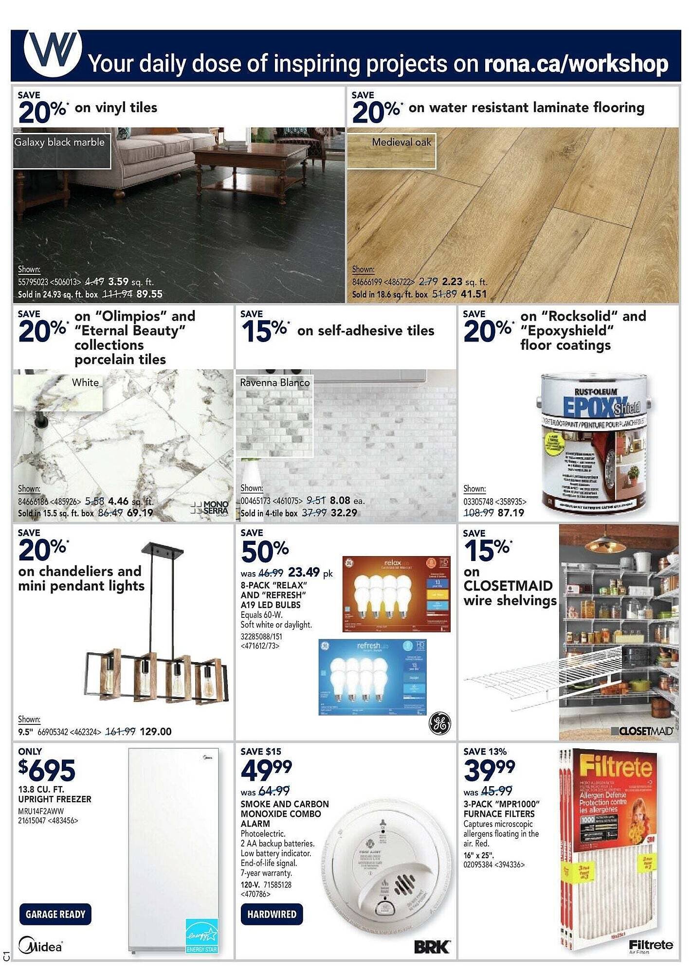 RONA flyer