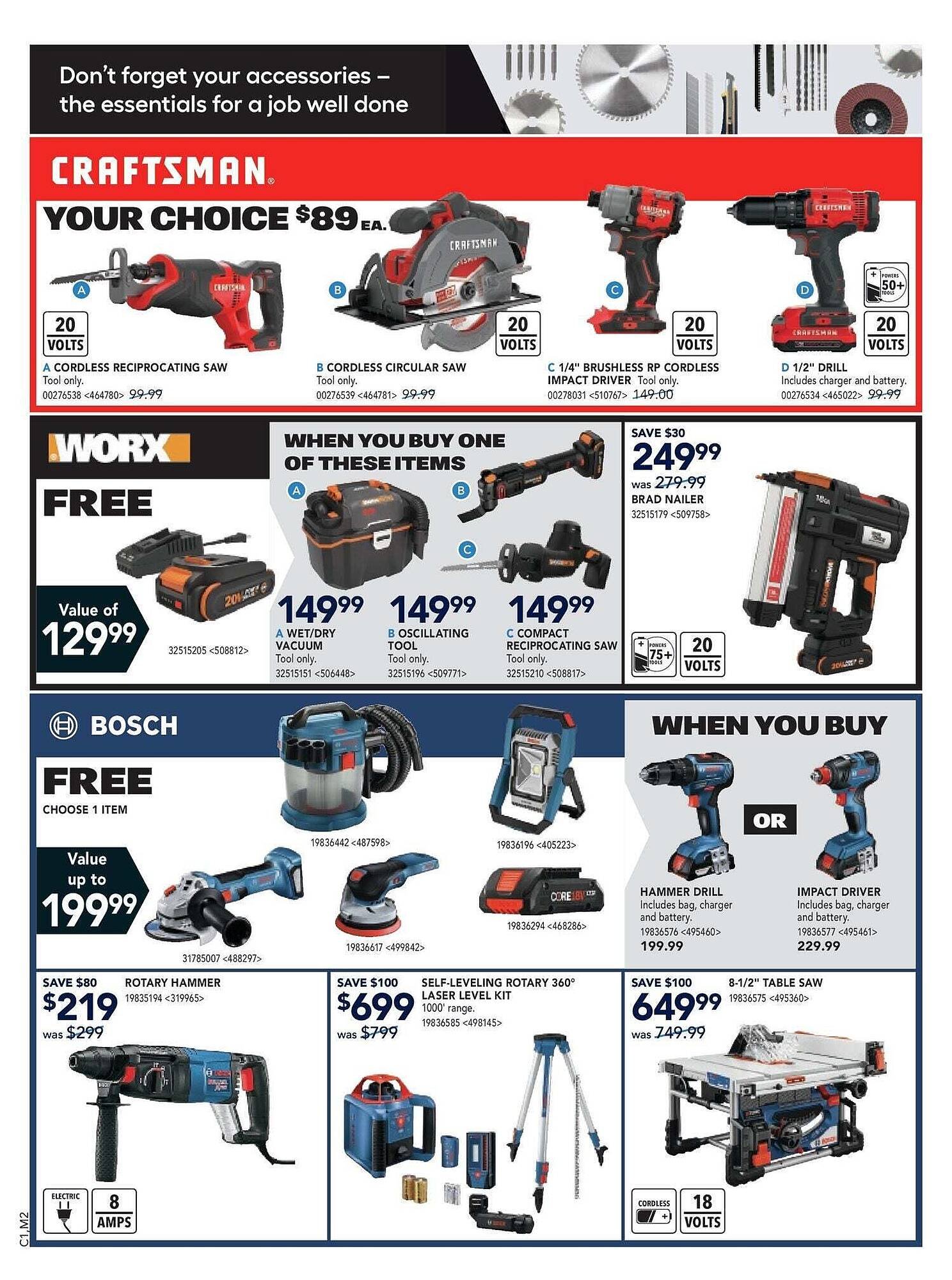 RONA flyer