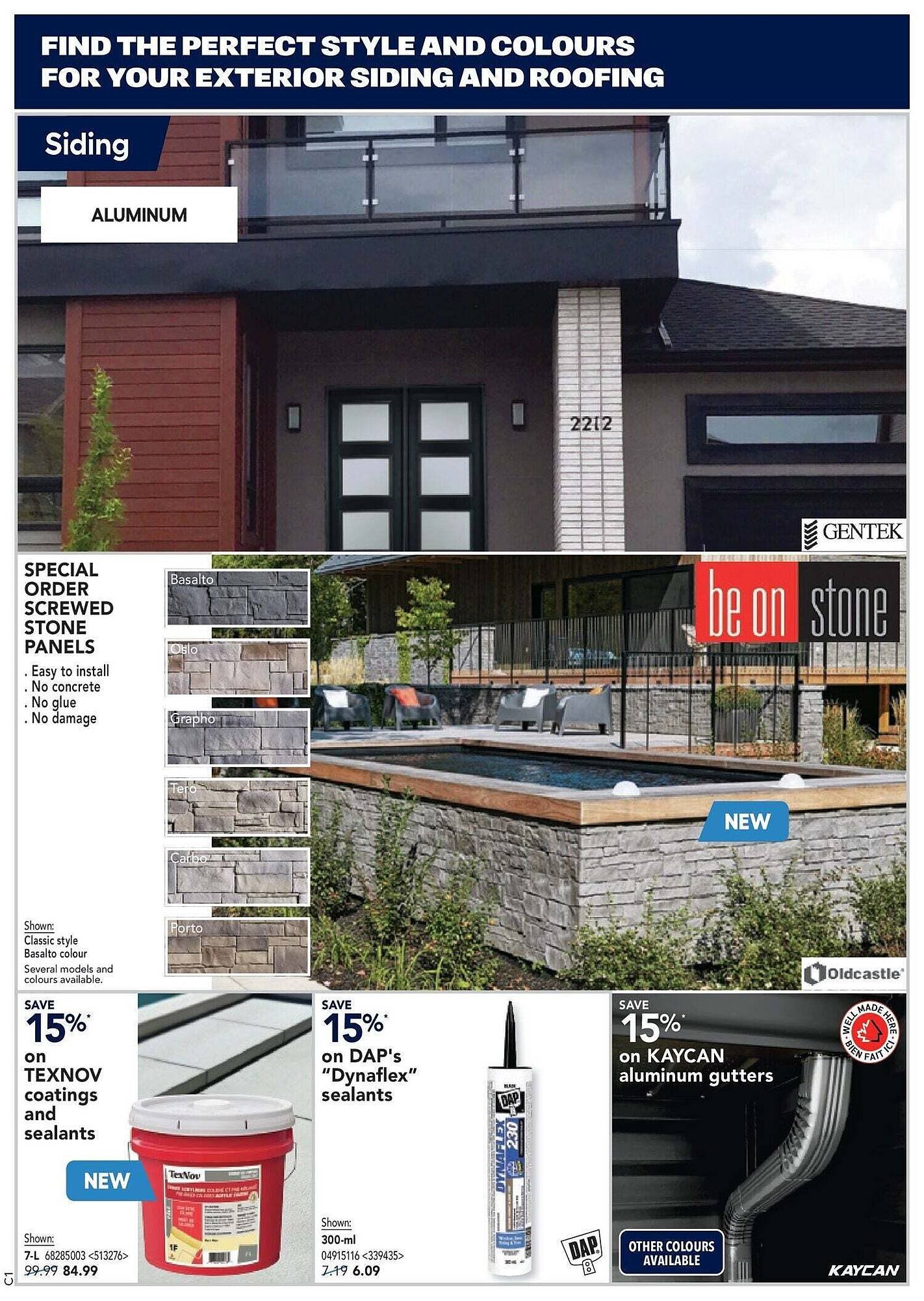RONA flyer