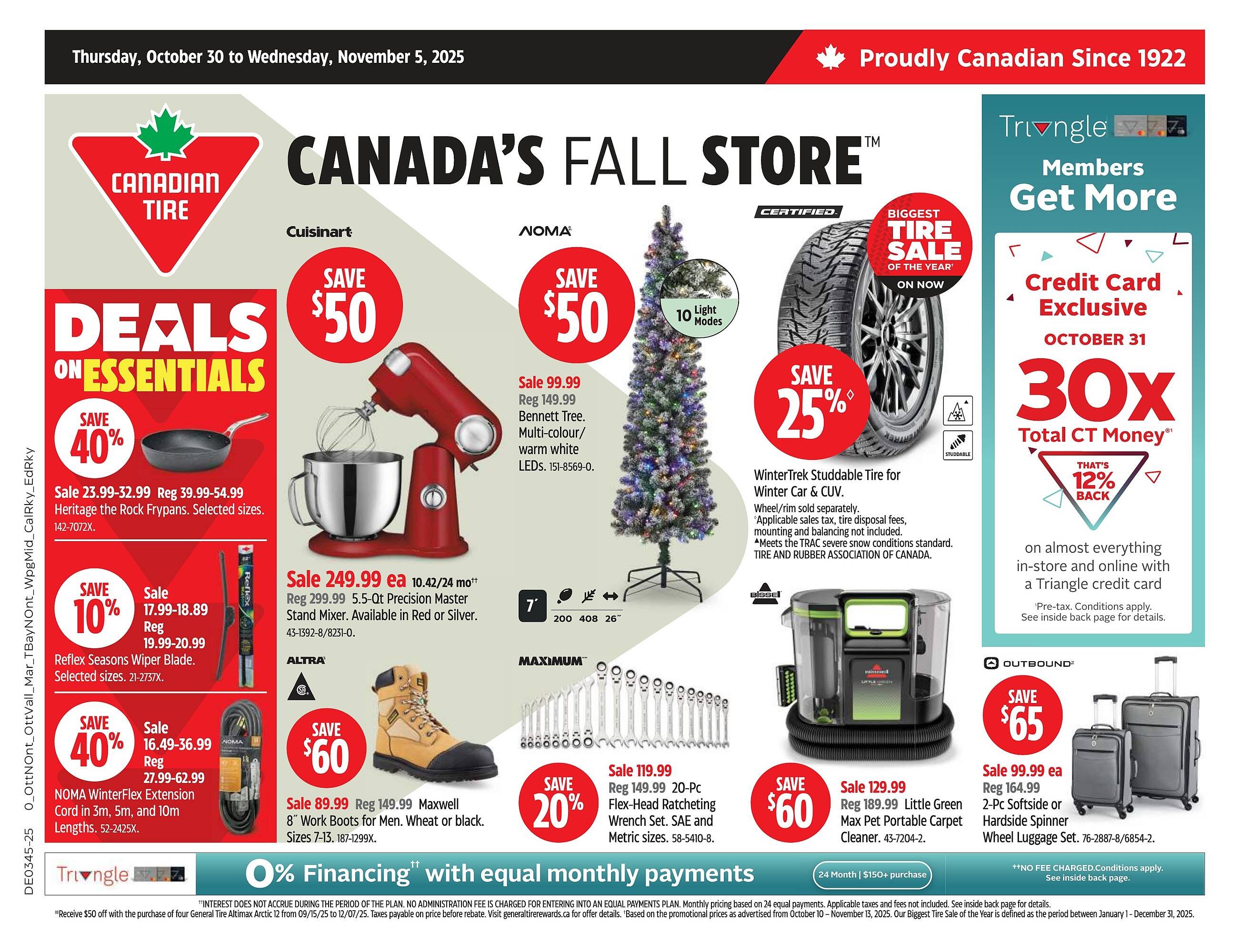 Canadian Tire flyer (2025-10-30 - 2025-12-05) | 1