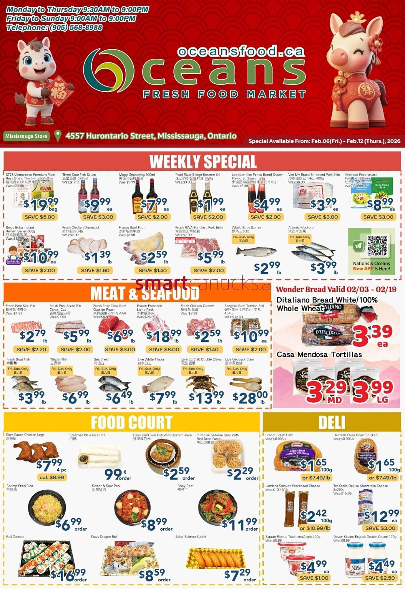 Oceans Fresh Food Market flyer (2026-02-06 - 2026-02-12) | 1