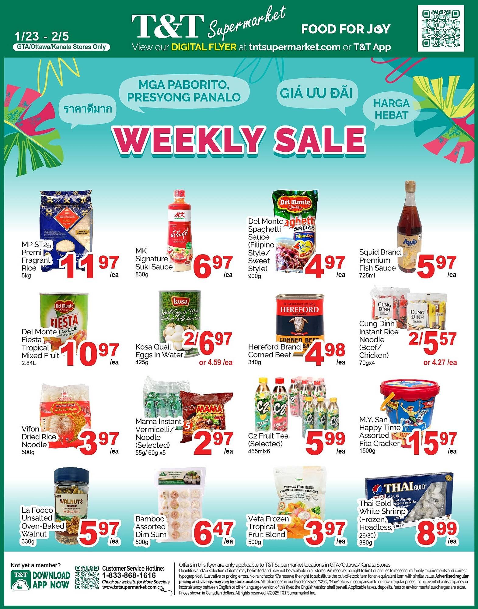 T&amp;T Supermarket flyer
