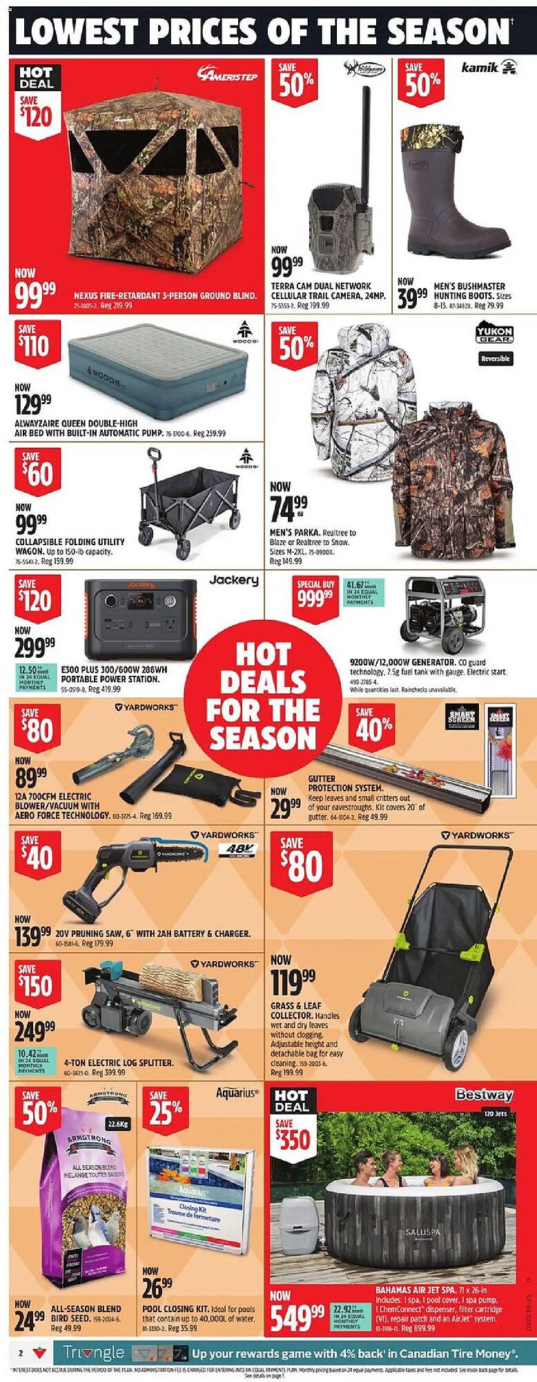 Canadian Tire flyer
