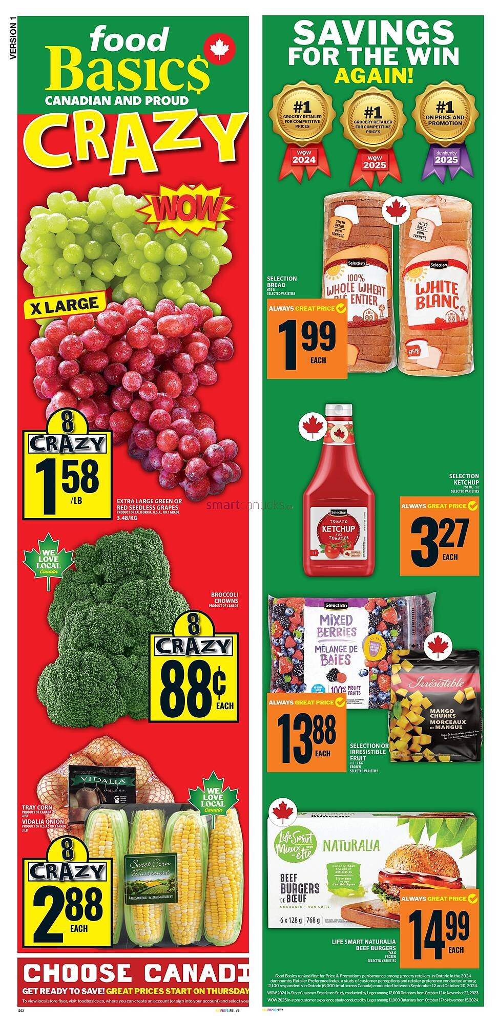 Food Basics flyer