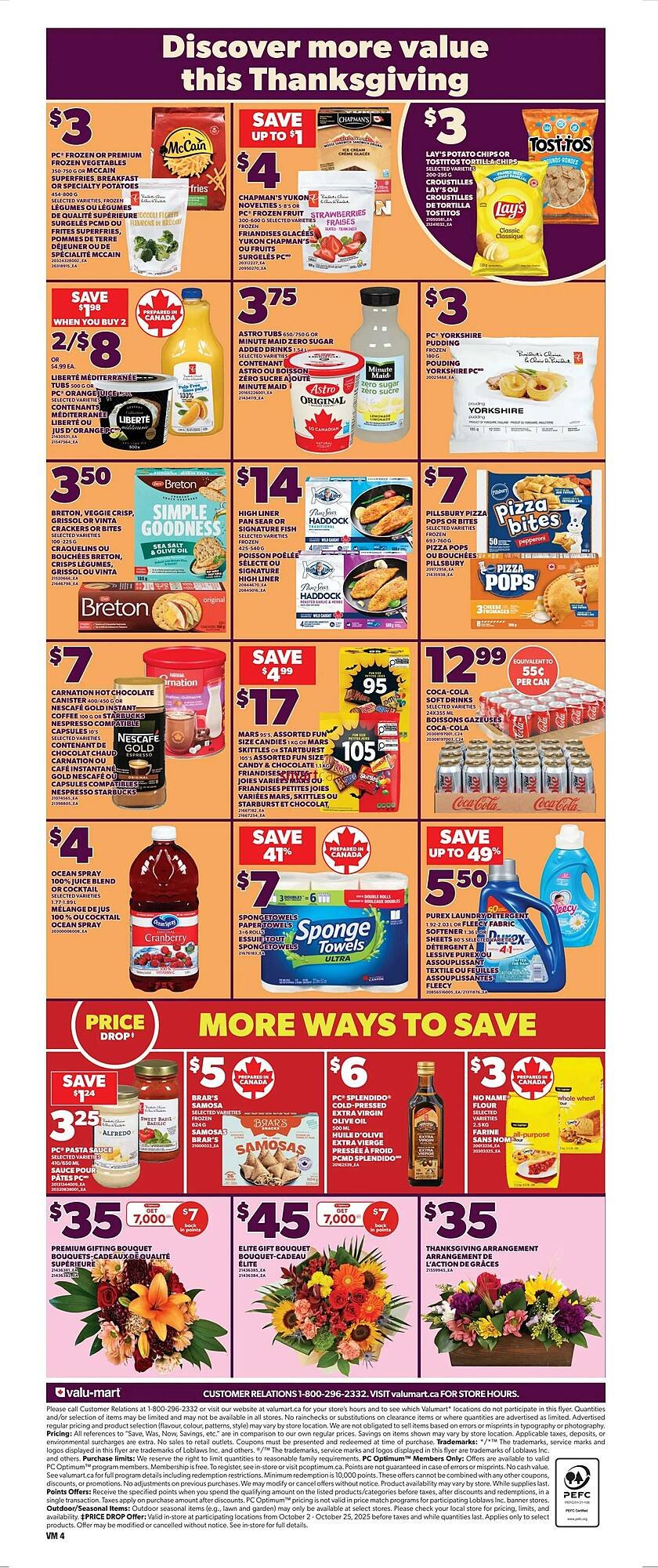 Valu-mart flyer