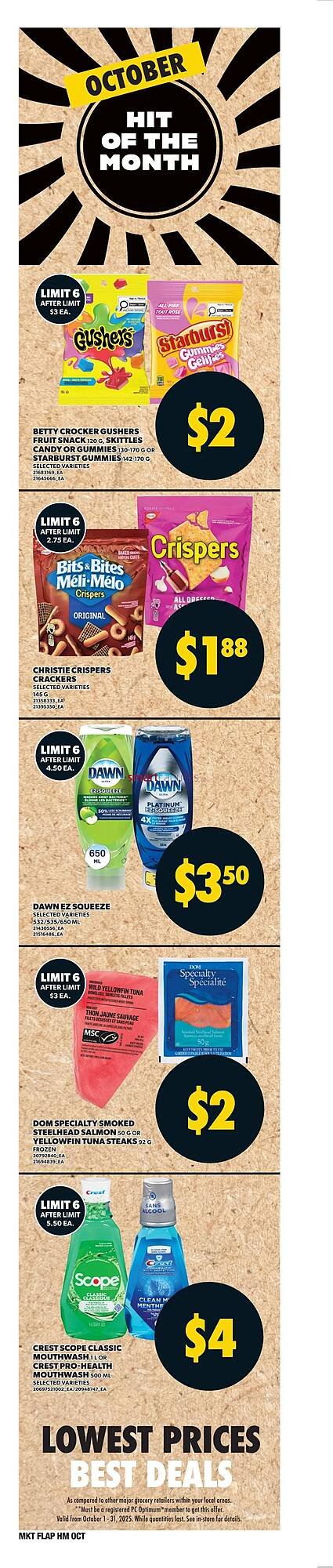 Valu-mart flyer
