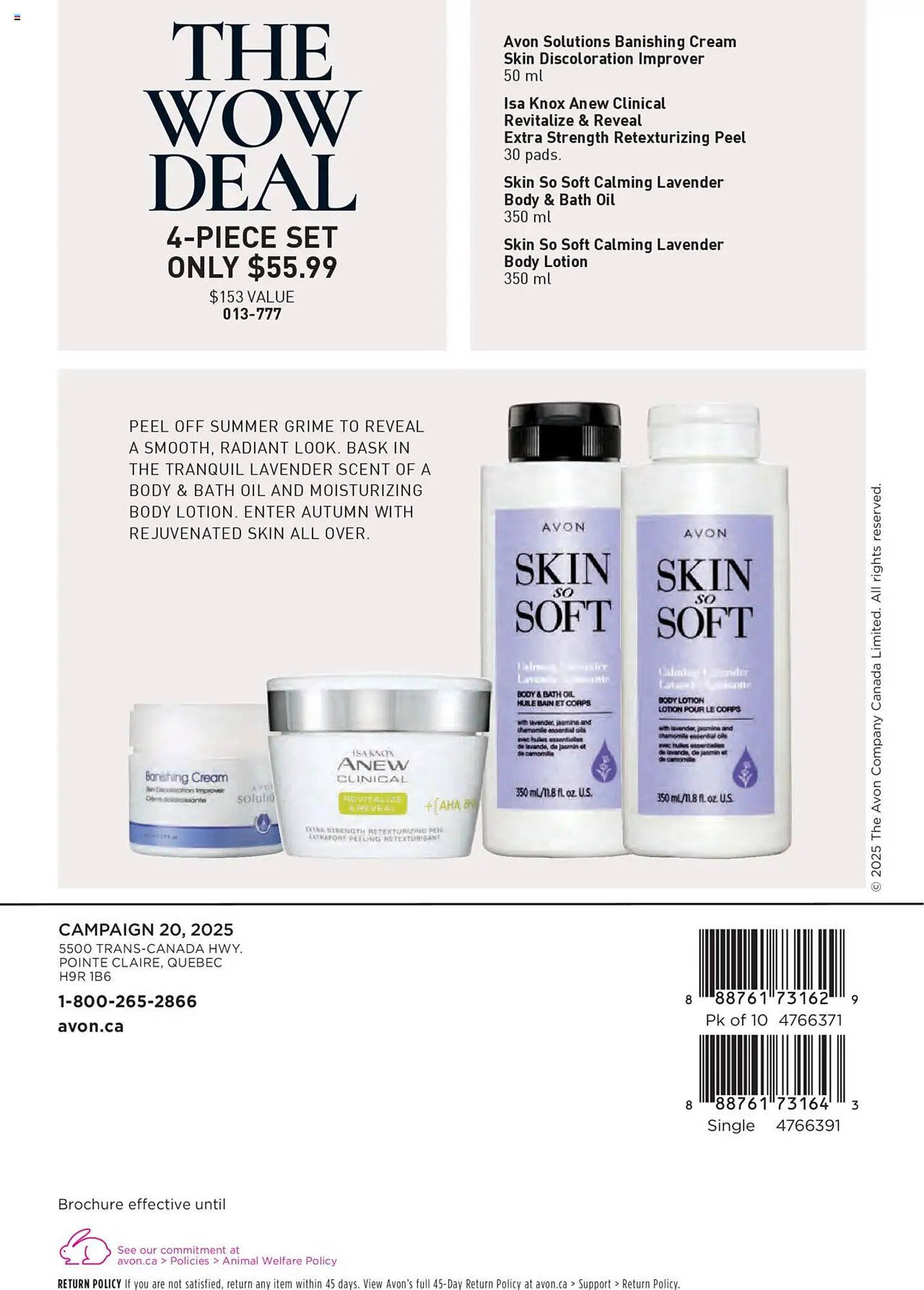 AVON flyer
