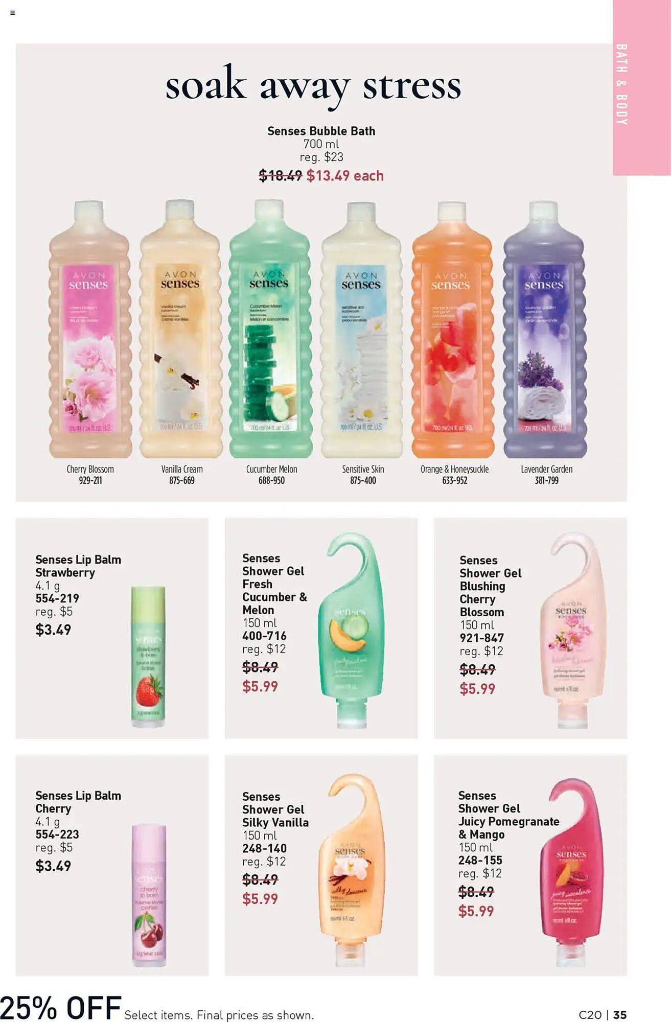 AVON flyer