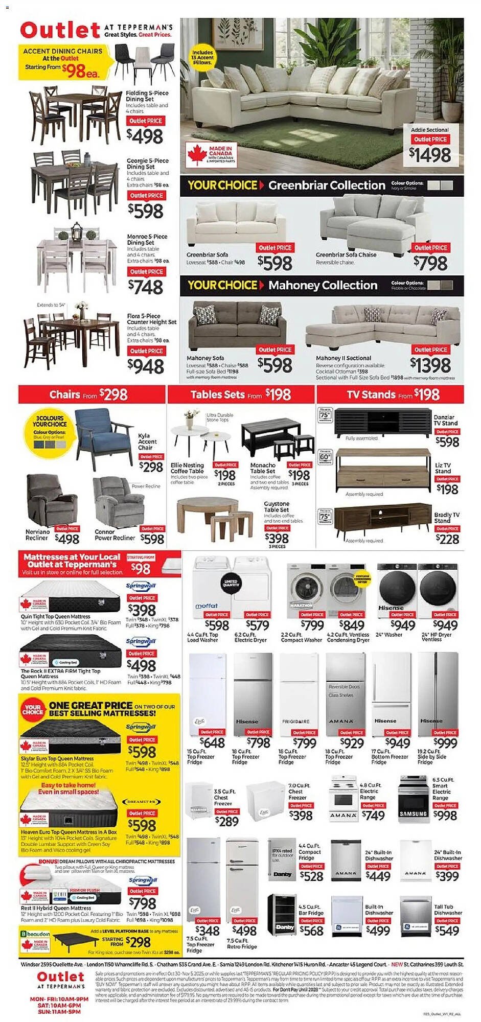 Tepperman&#039;s flyer