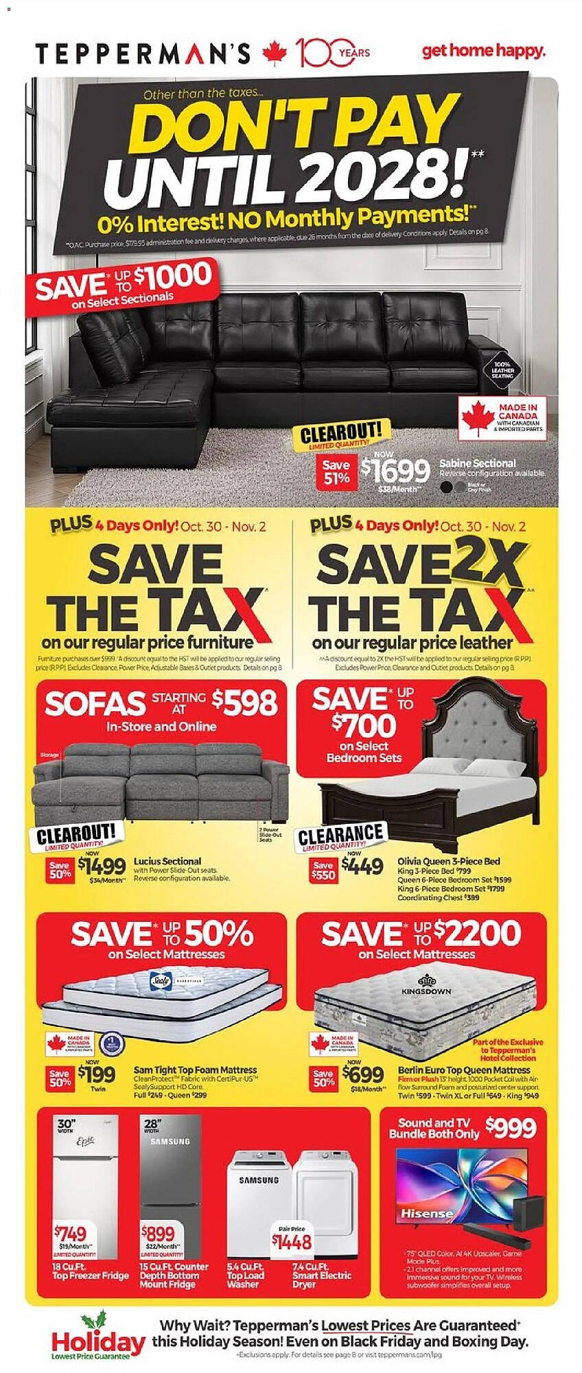 Tepperman&#039;s flyer