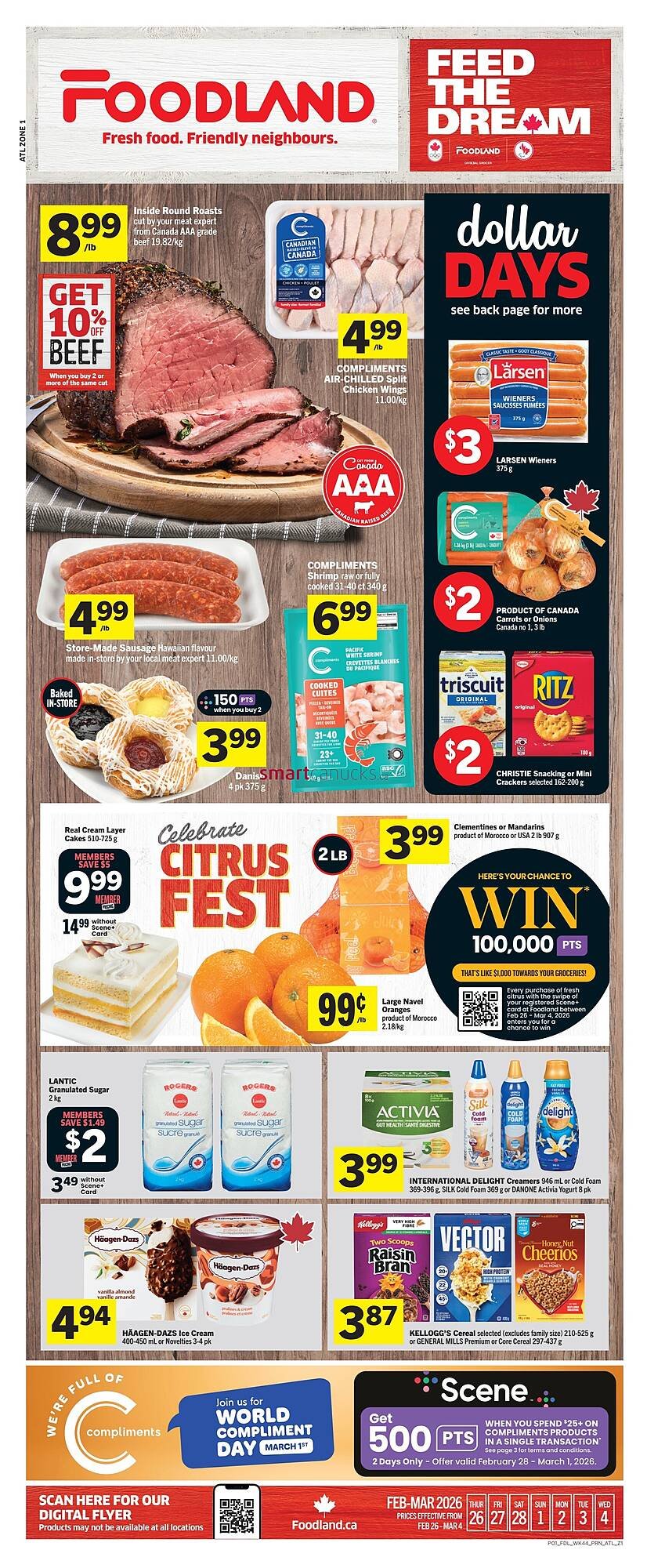 Foodland flyer (2026-02-26 - 2026-03-04) | 1