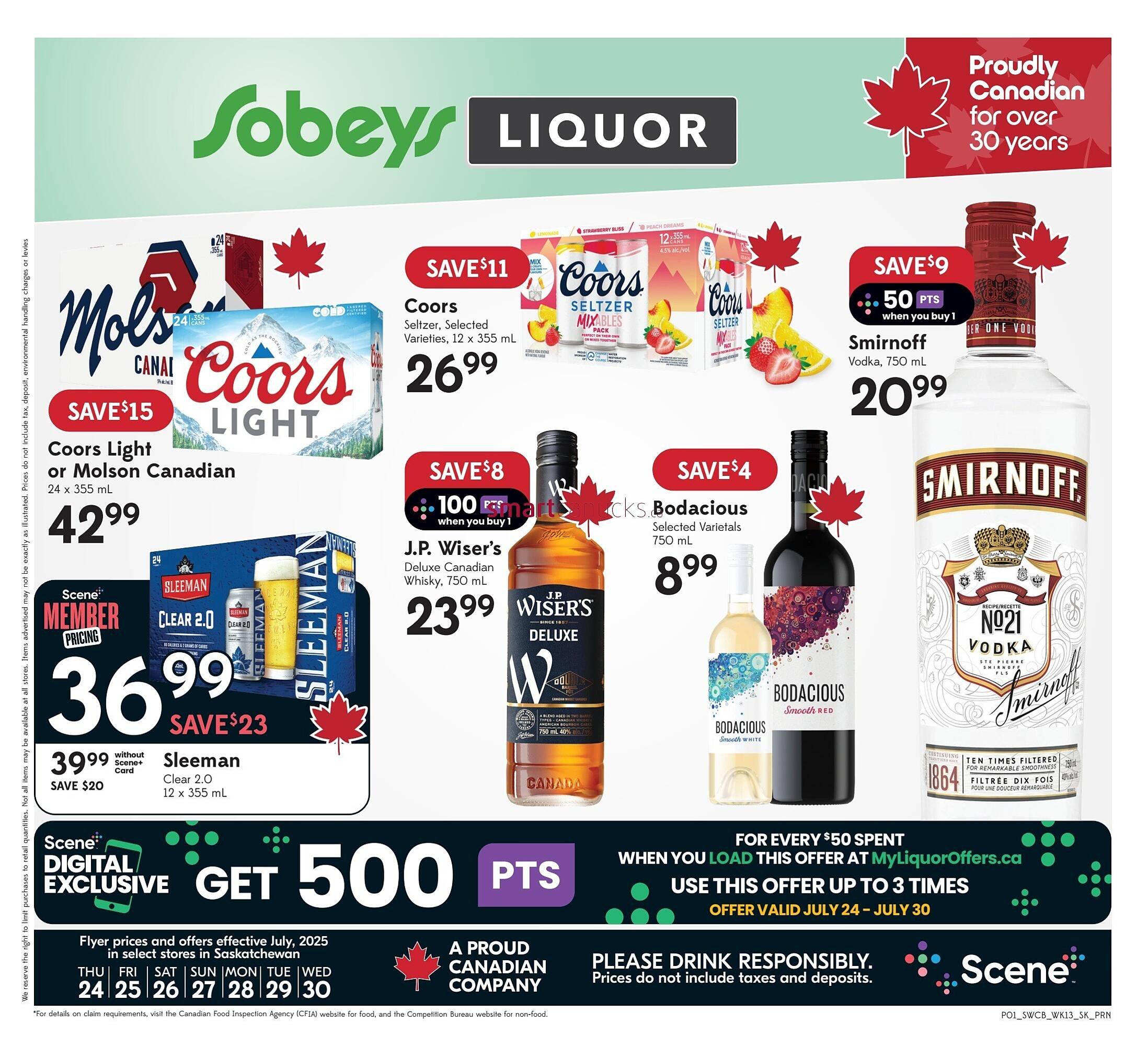 Sobeys flyer (2025-07-24 - 2025-07-30) | 1