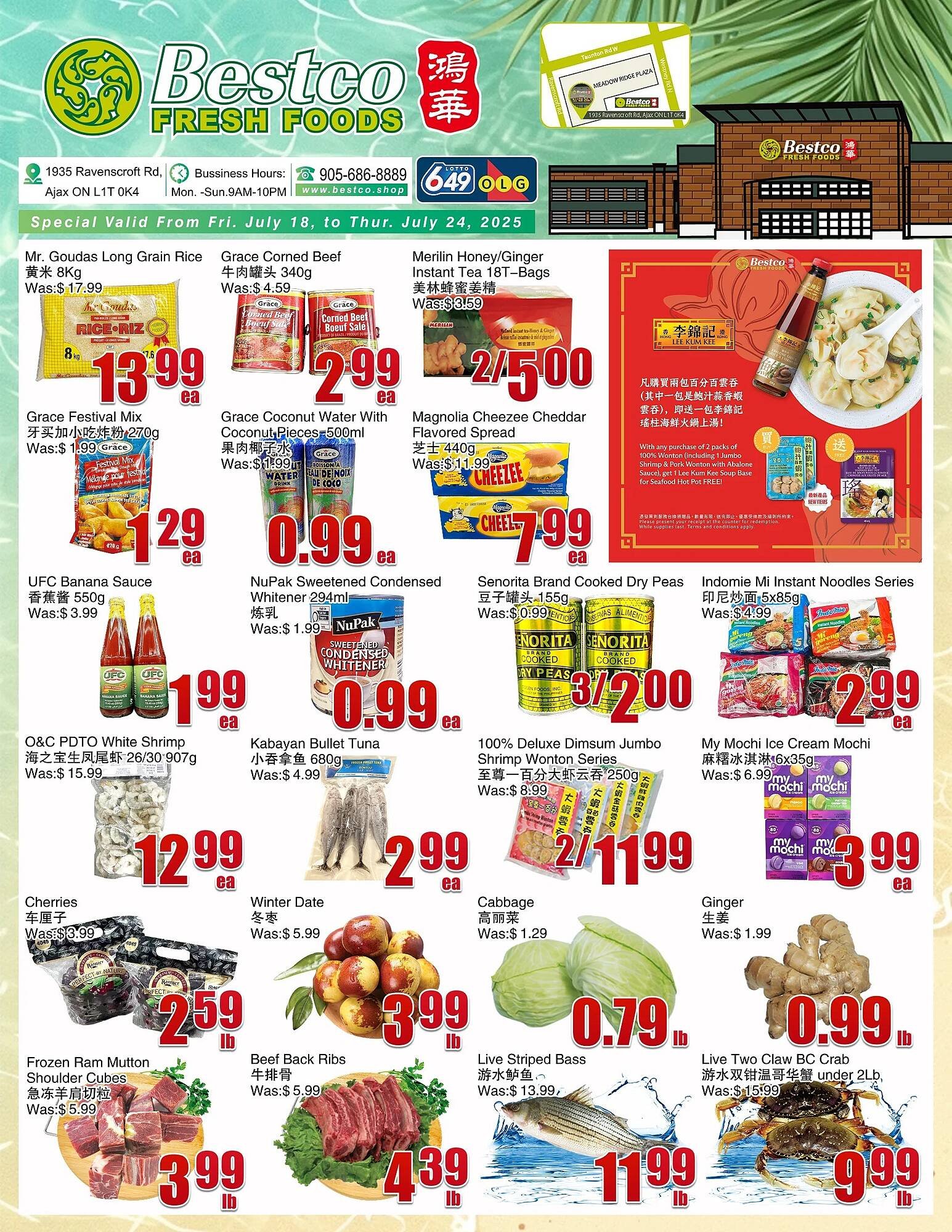 Bestco Food Mart flyer (2025-07-18 - 2025-07-24) | 1