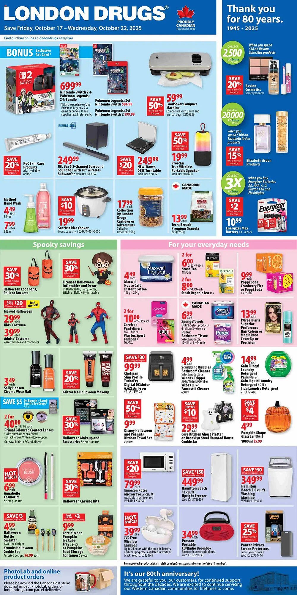 London Drugs flyer (2025-10-17 - 2025-10-23) | 1