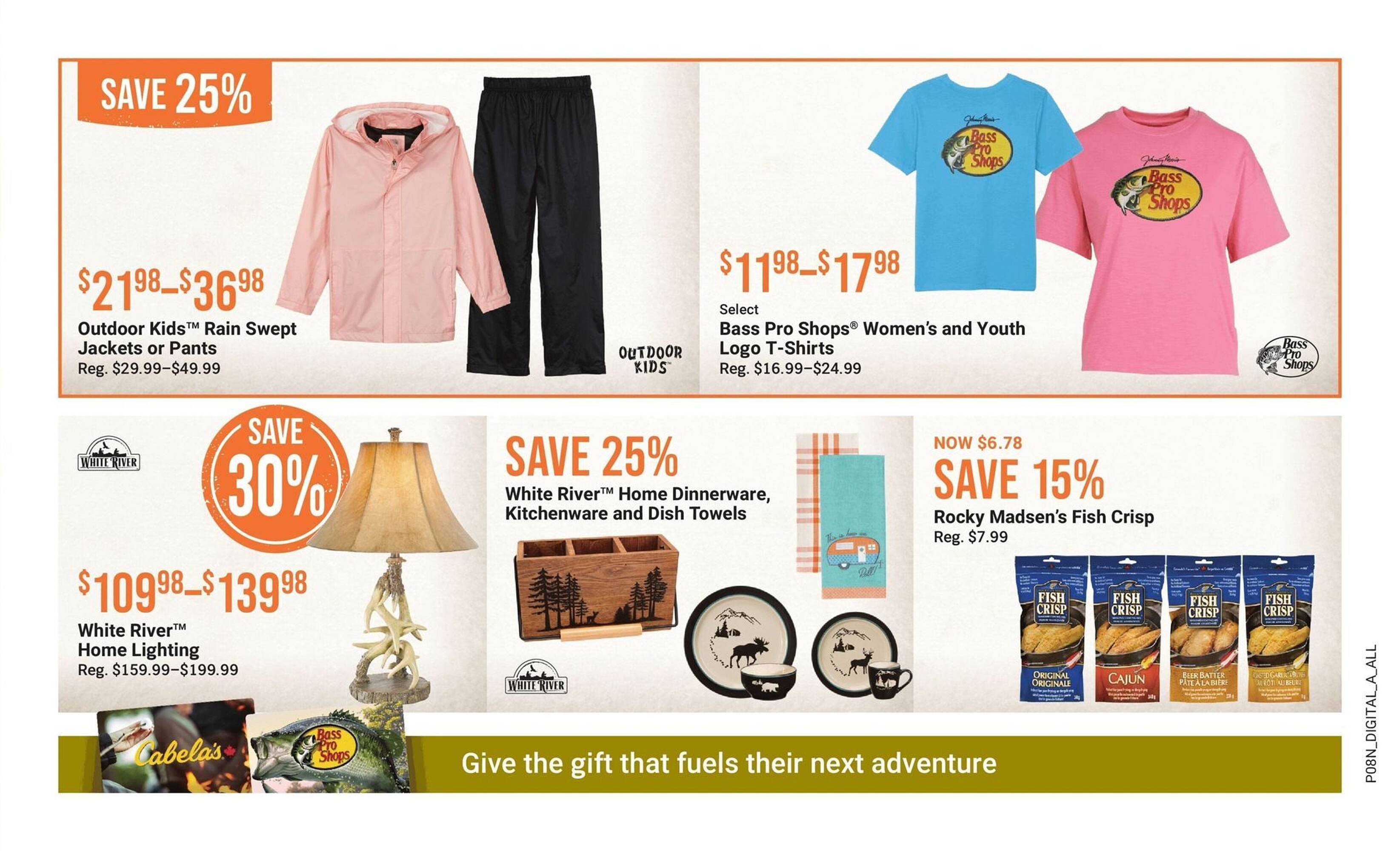 Bass Pro flyer