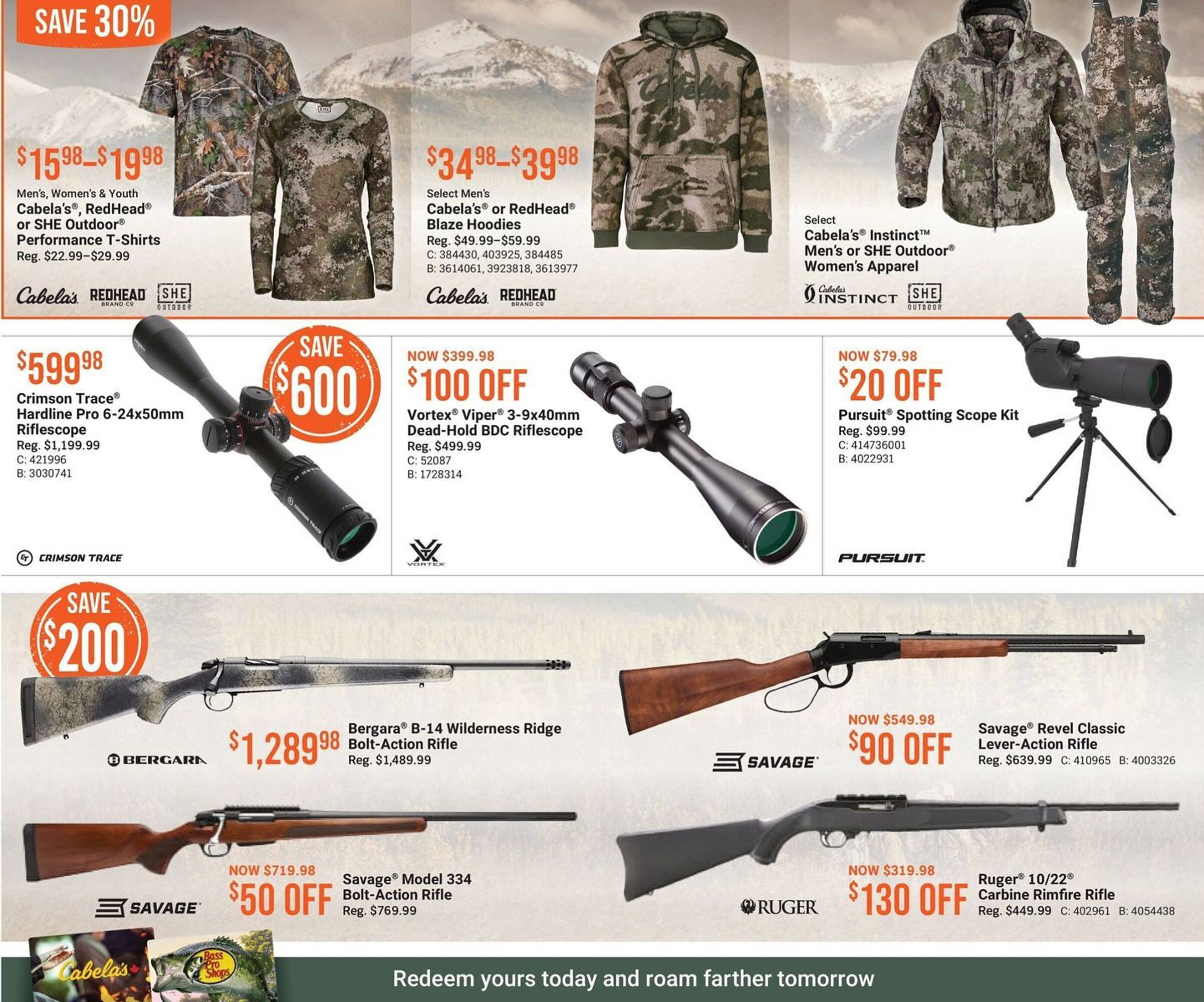 Bass Pro flyer