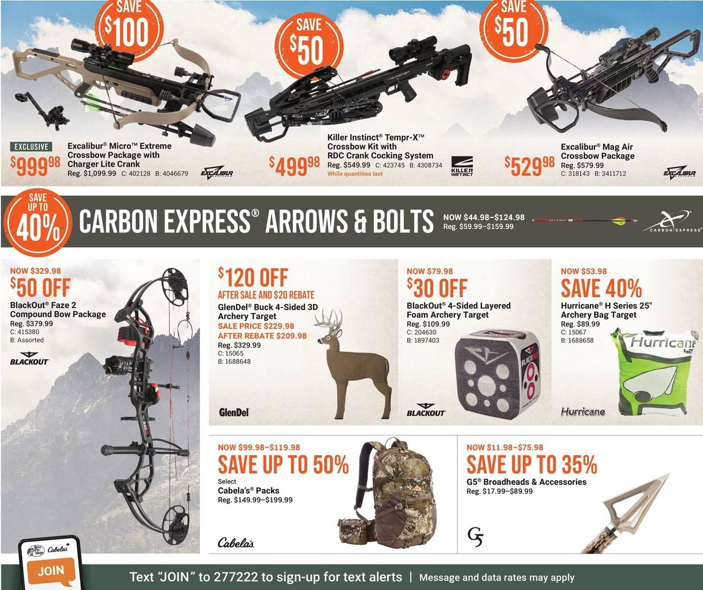 Bass Pro flyer