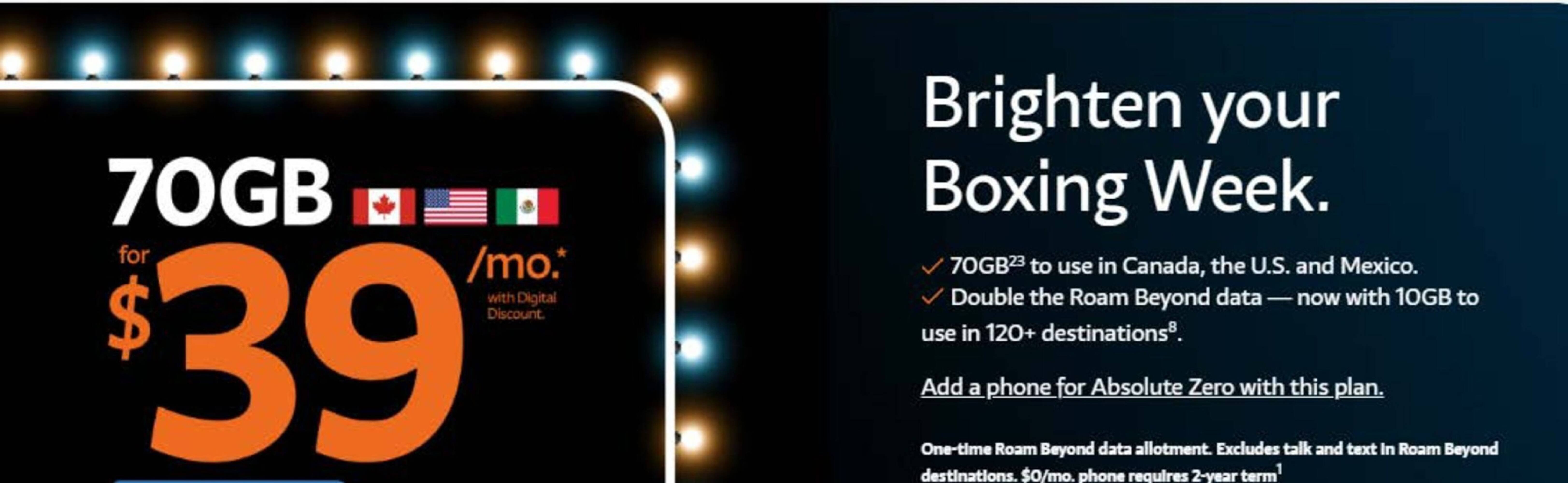 Freedom Mobile flyer (2025-12-24 - 2026-01-06) | 1