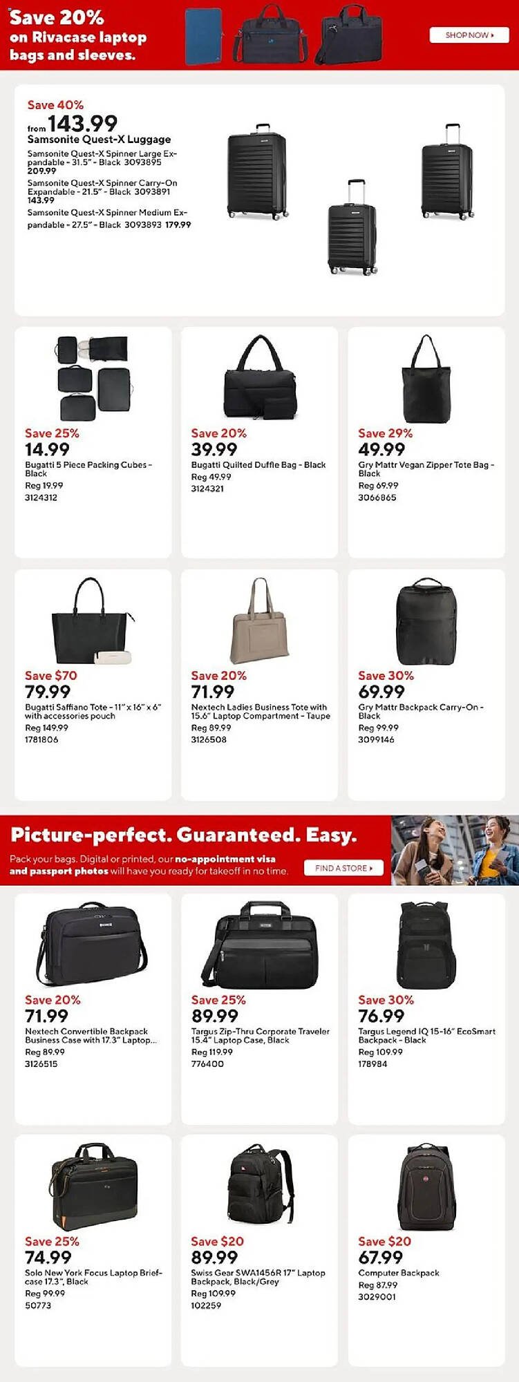 Staples flyer