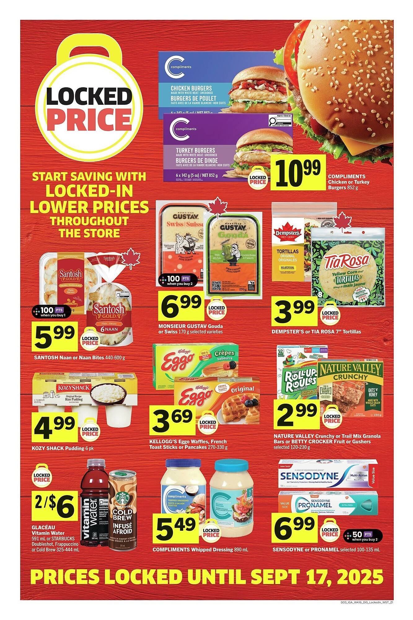 IGA flyer