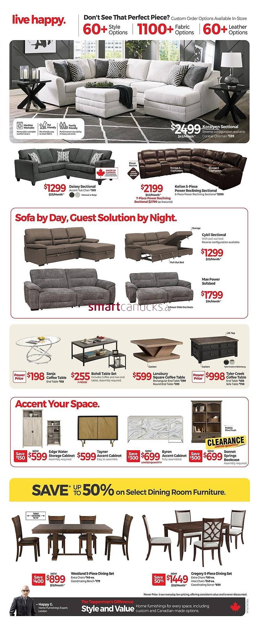 Tepperman's flyer