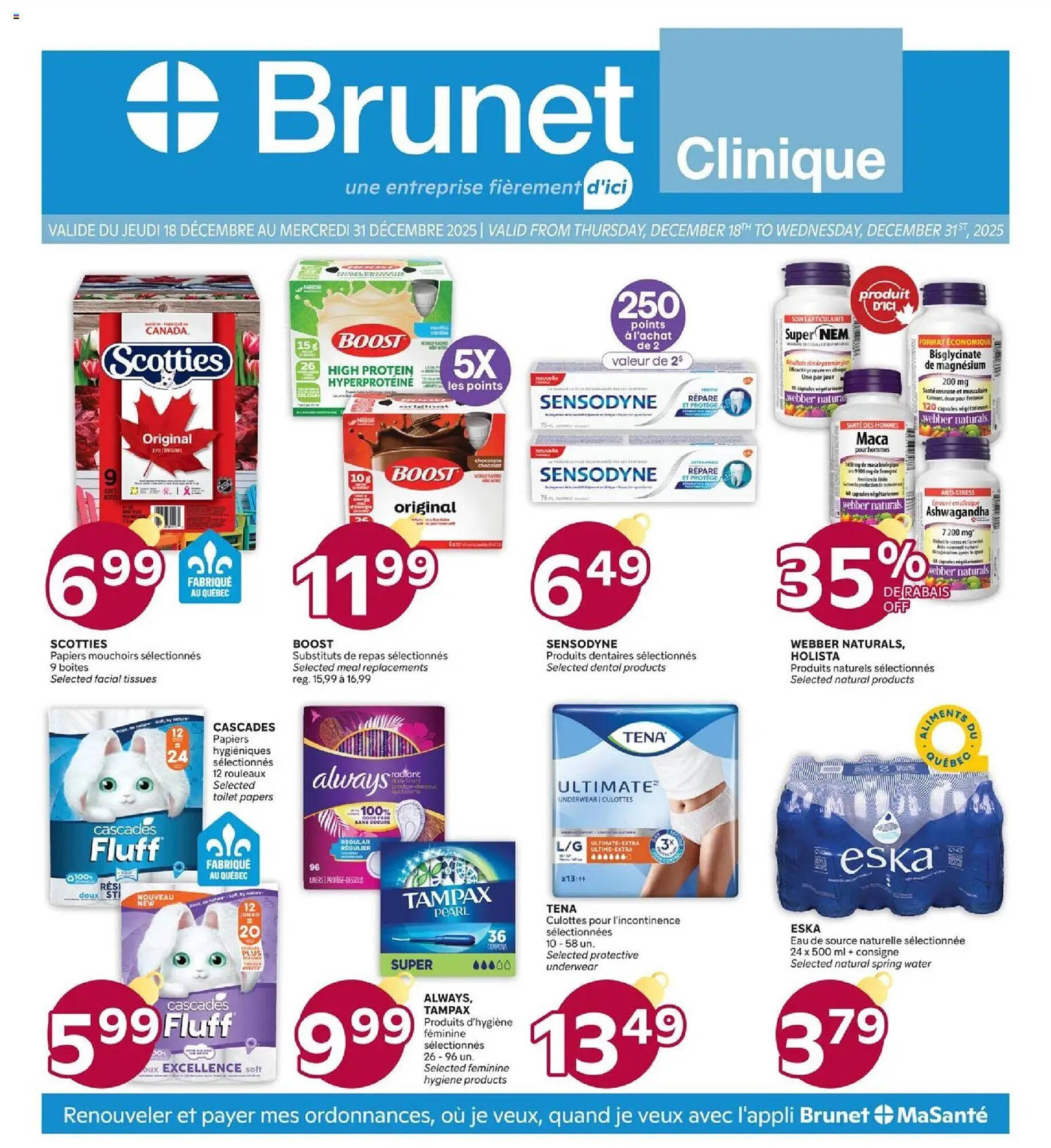 Brunet flyer (2025-12-18 - 2025-12-31) | 1