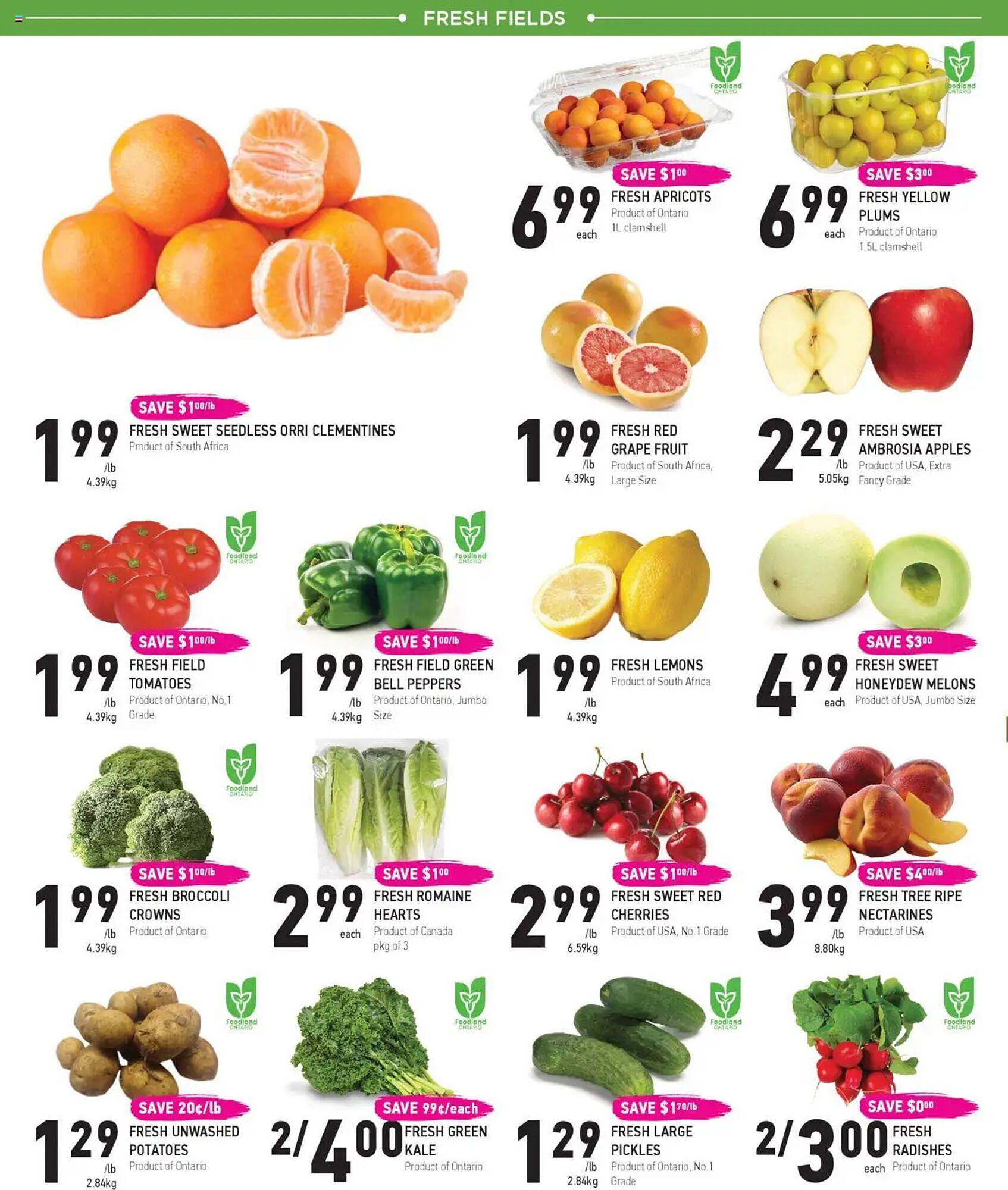 Coppa's Fresh Market flyer