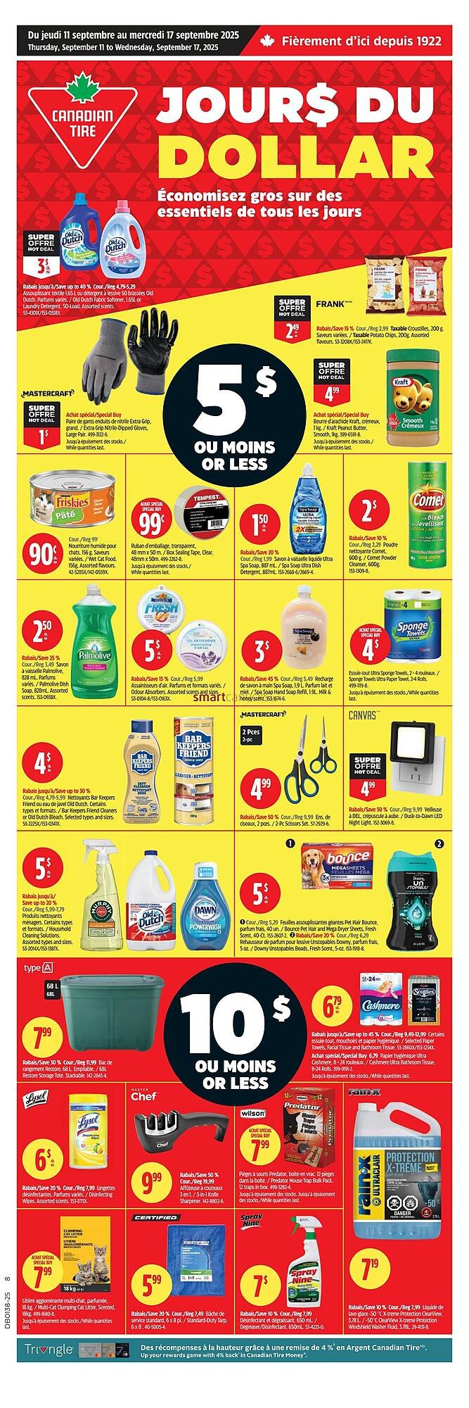 Canadian Tire flyer (2025-09-11 - 2025-09-17) | 1