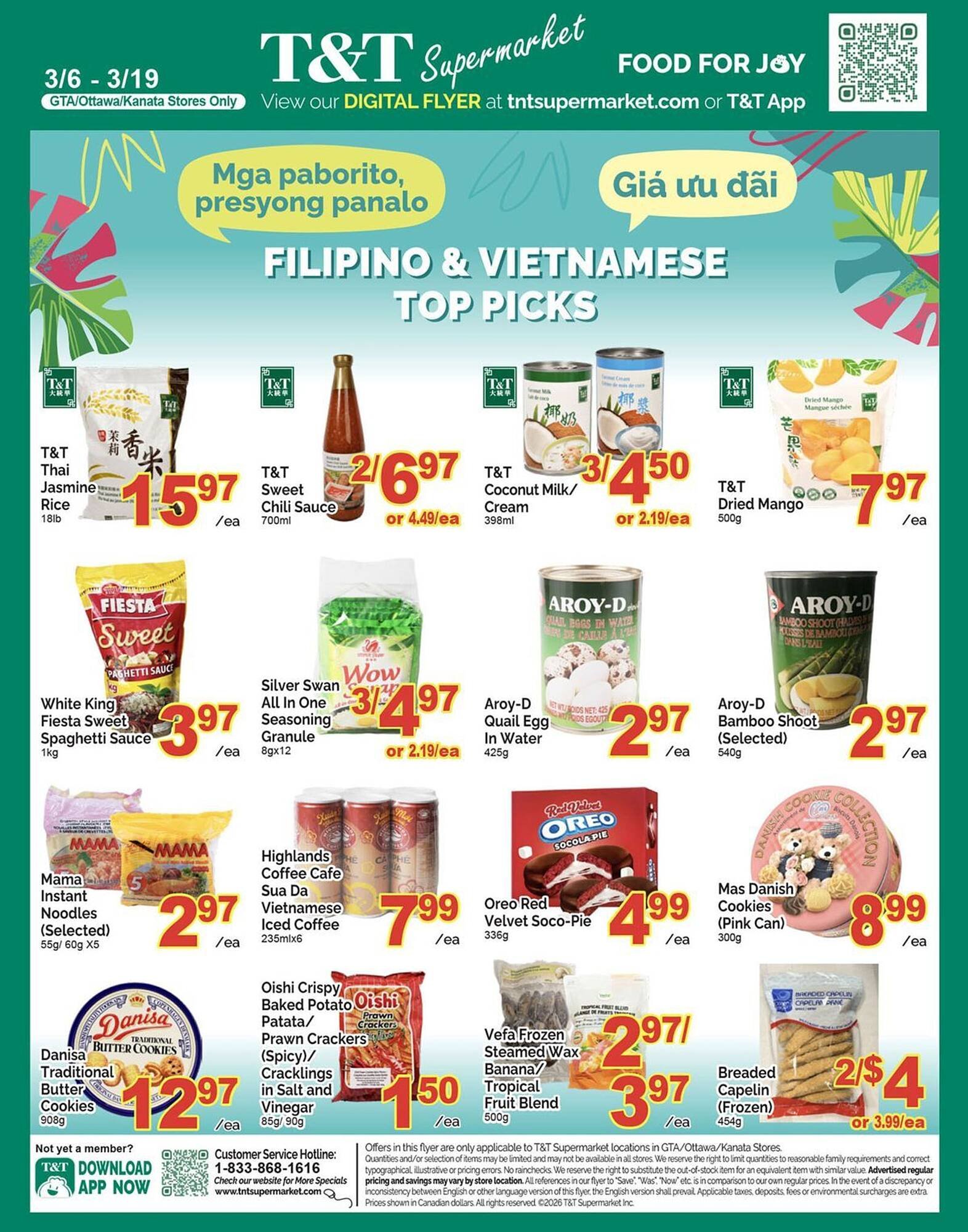 T&amp;T Supermarket flyer