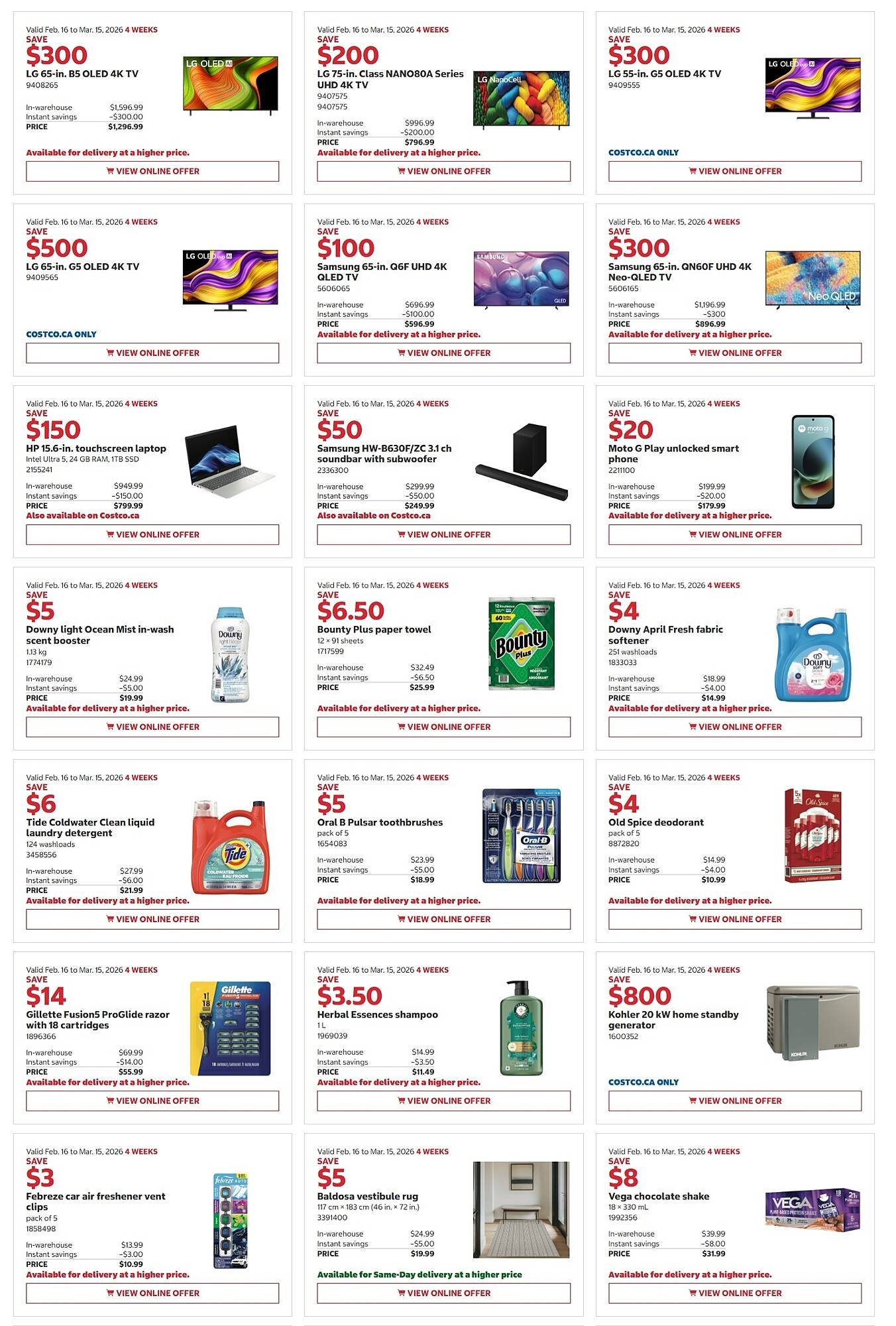 Costco flyer (2026-03-02 - 2026-03-15) | 1