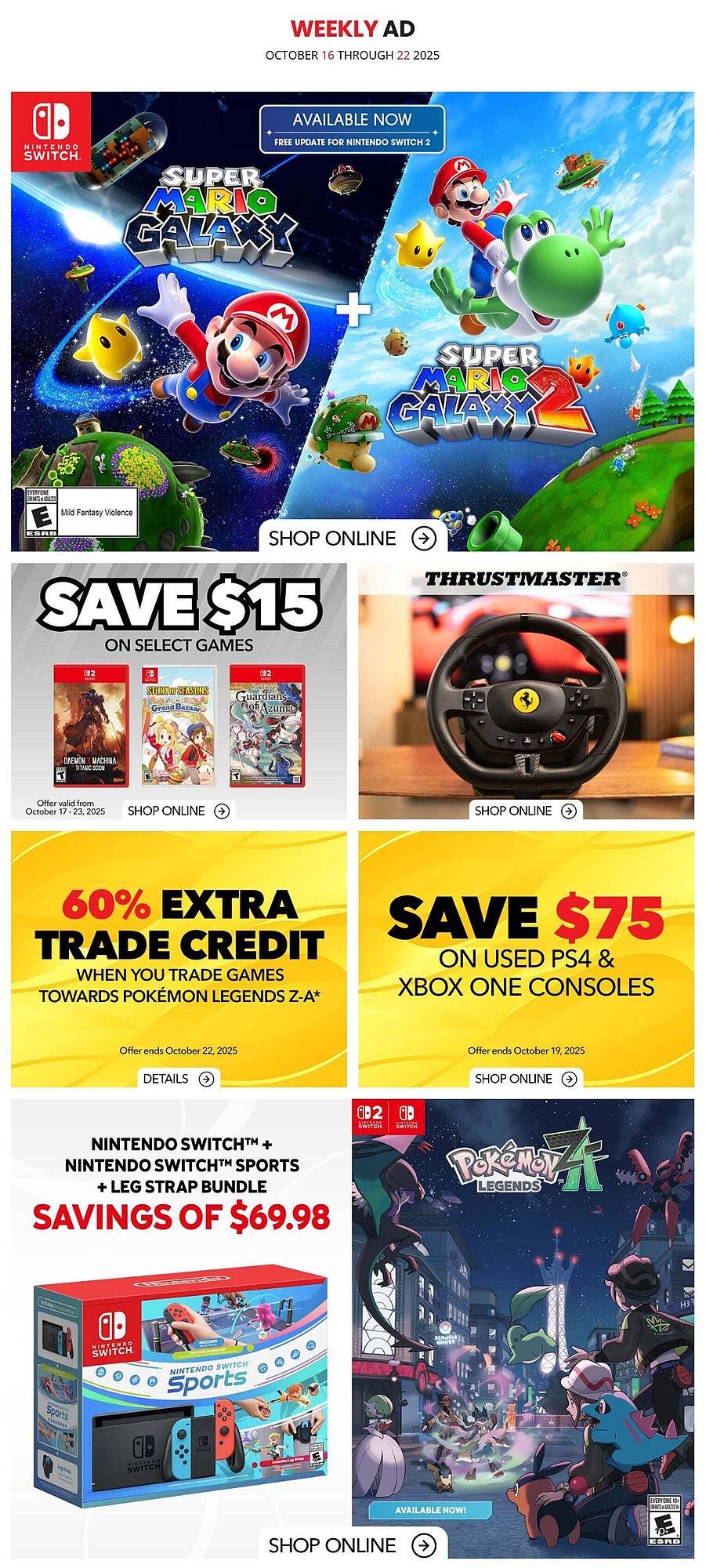 GameStop flyer (2025-10-17 - 2025-10-24) | 1