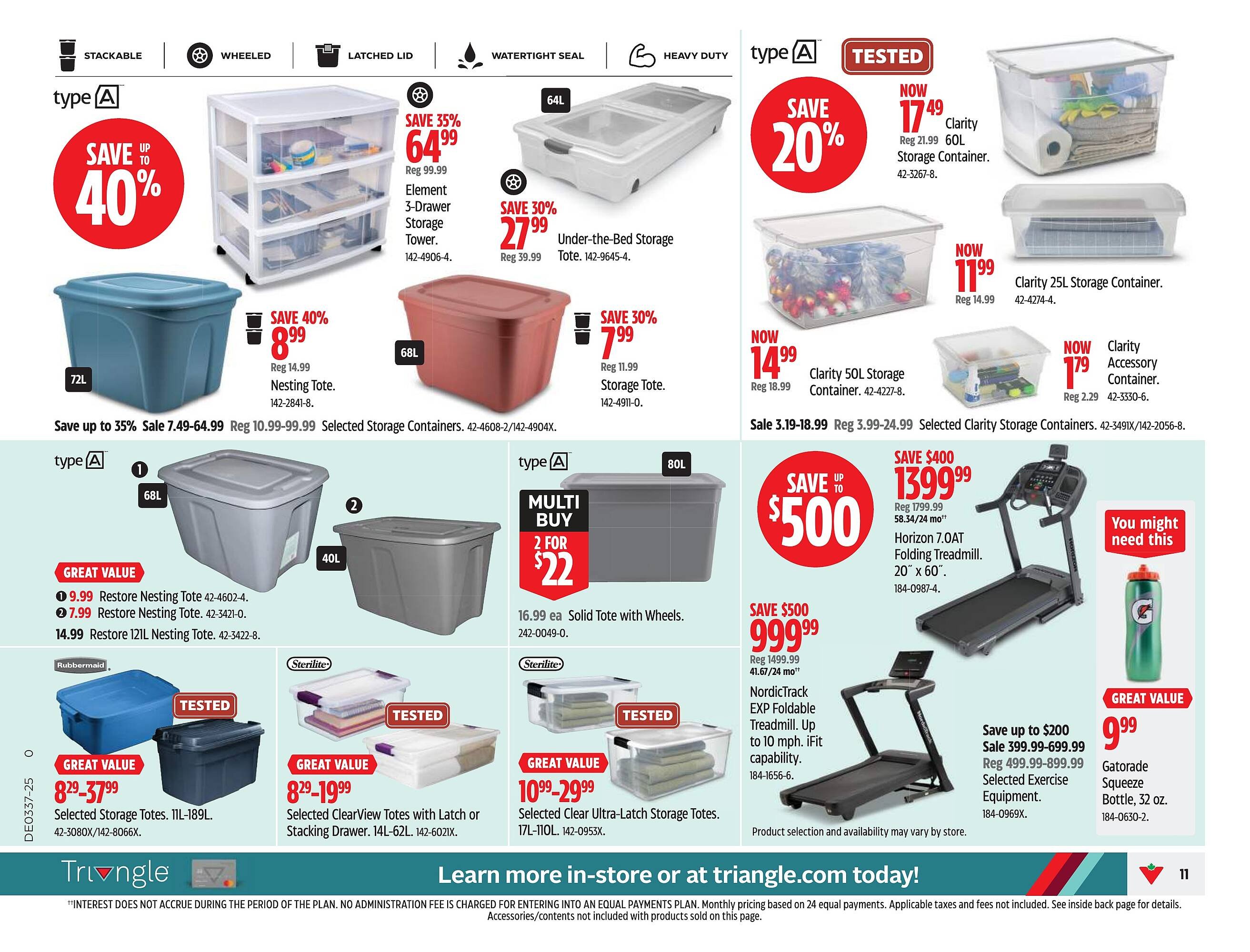 Canadian Tire flyer