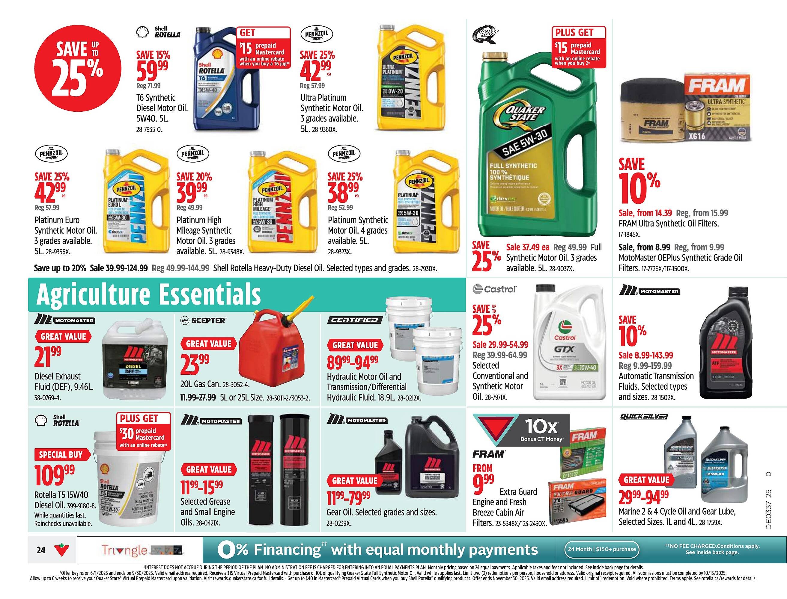 Canadian Tire flyer