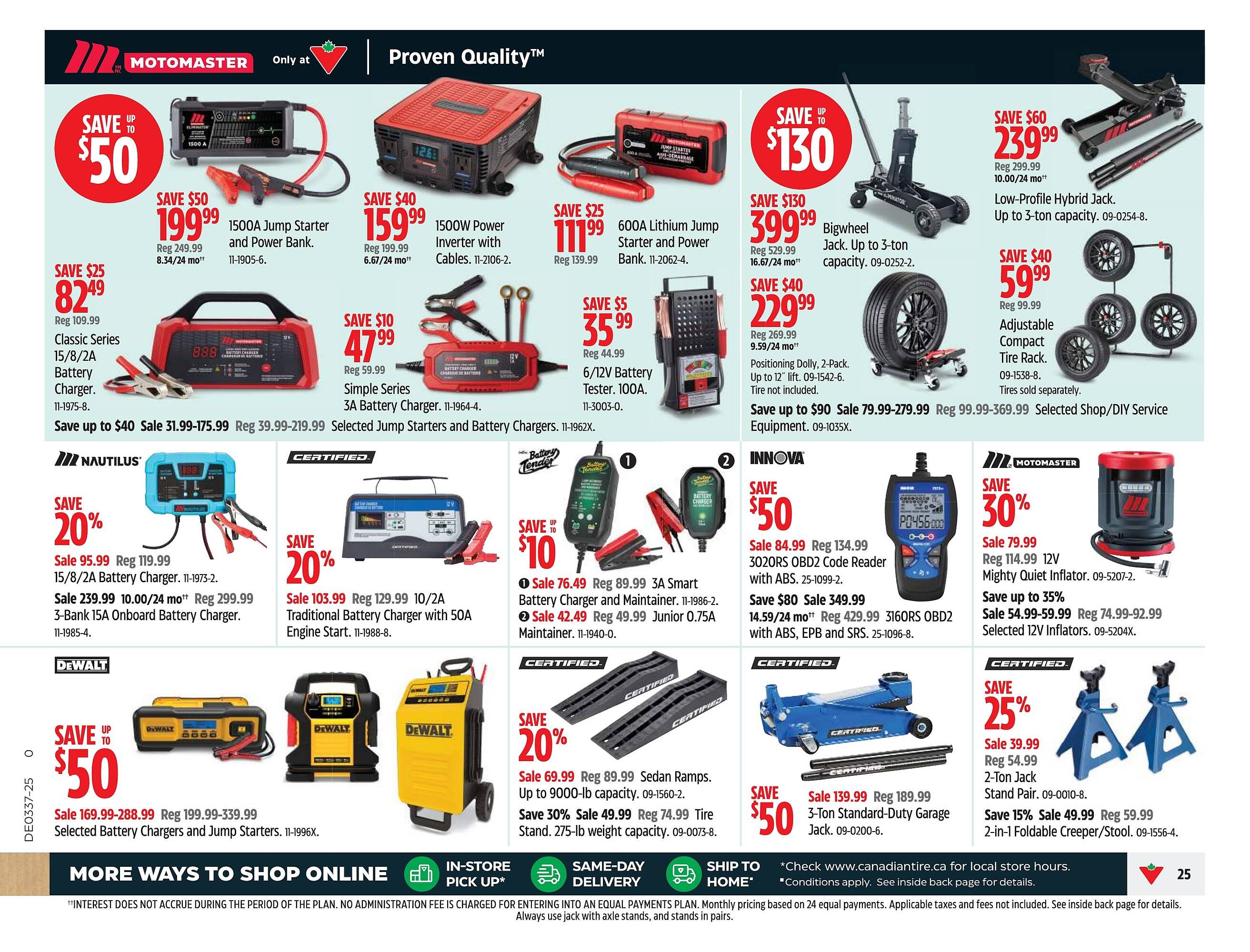 Canadian Tire flyer