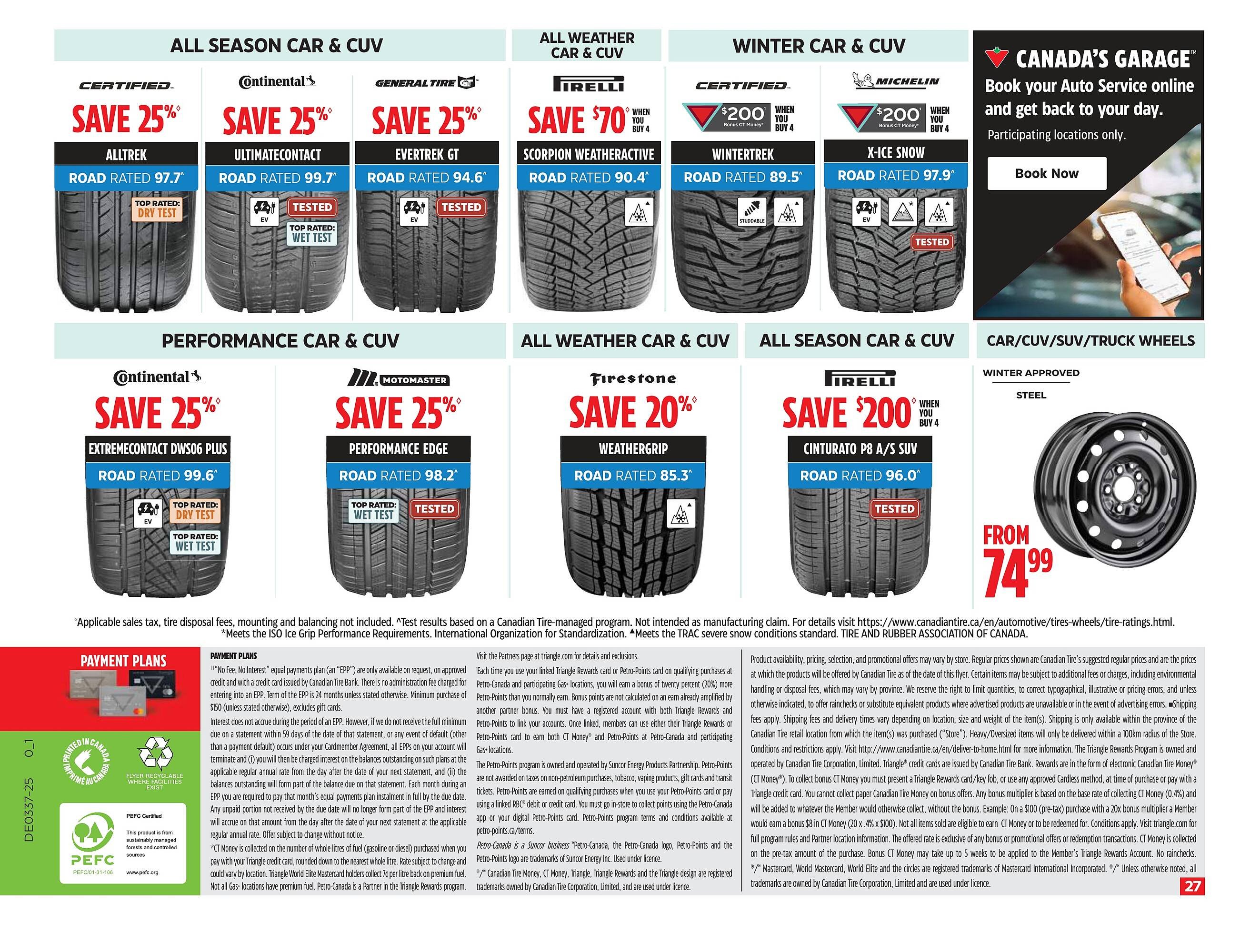 Canadian Tire flyer