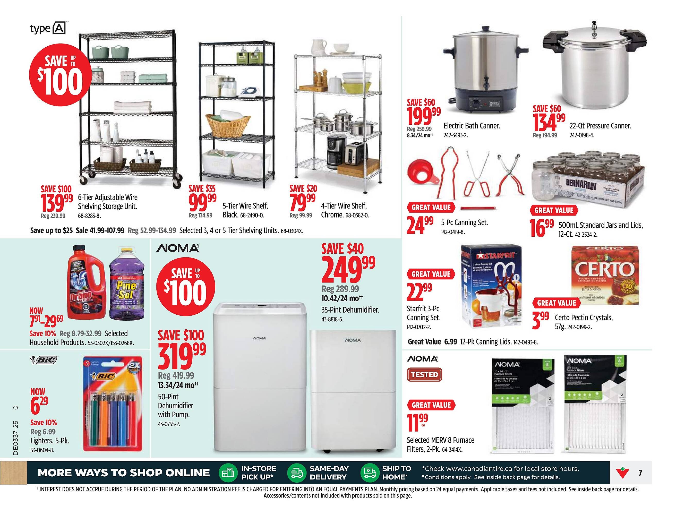 Canadian Tire flyer