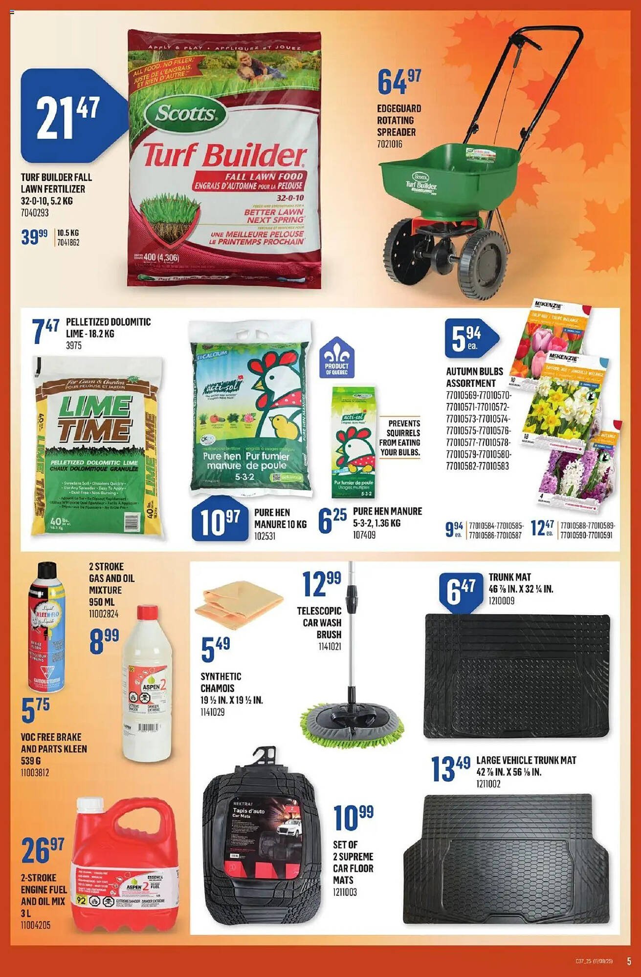 Canac flyer