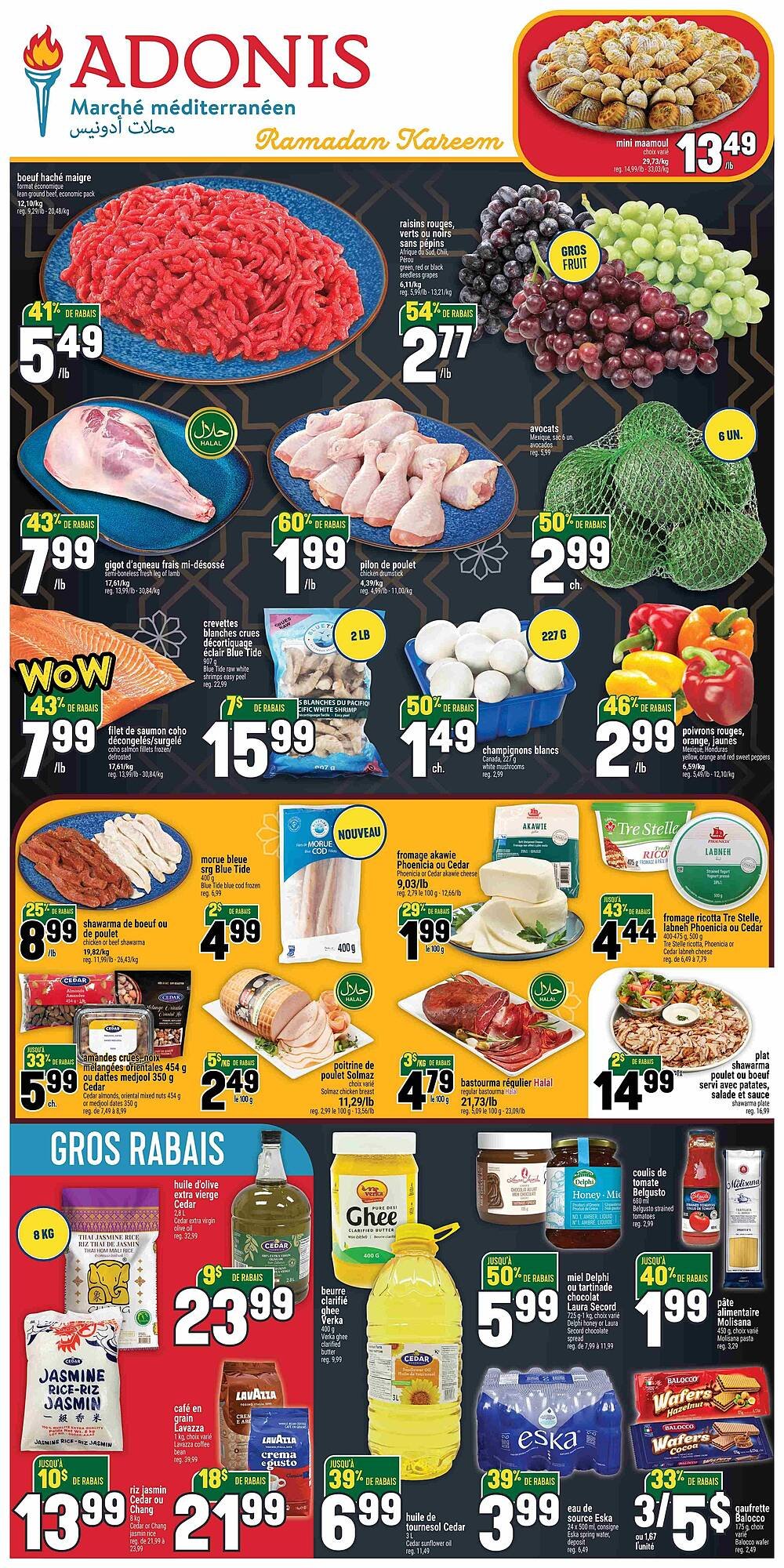 Marché Adonis flyer (2026-03-11 - 2026-03-18) | 1