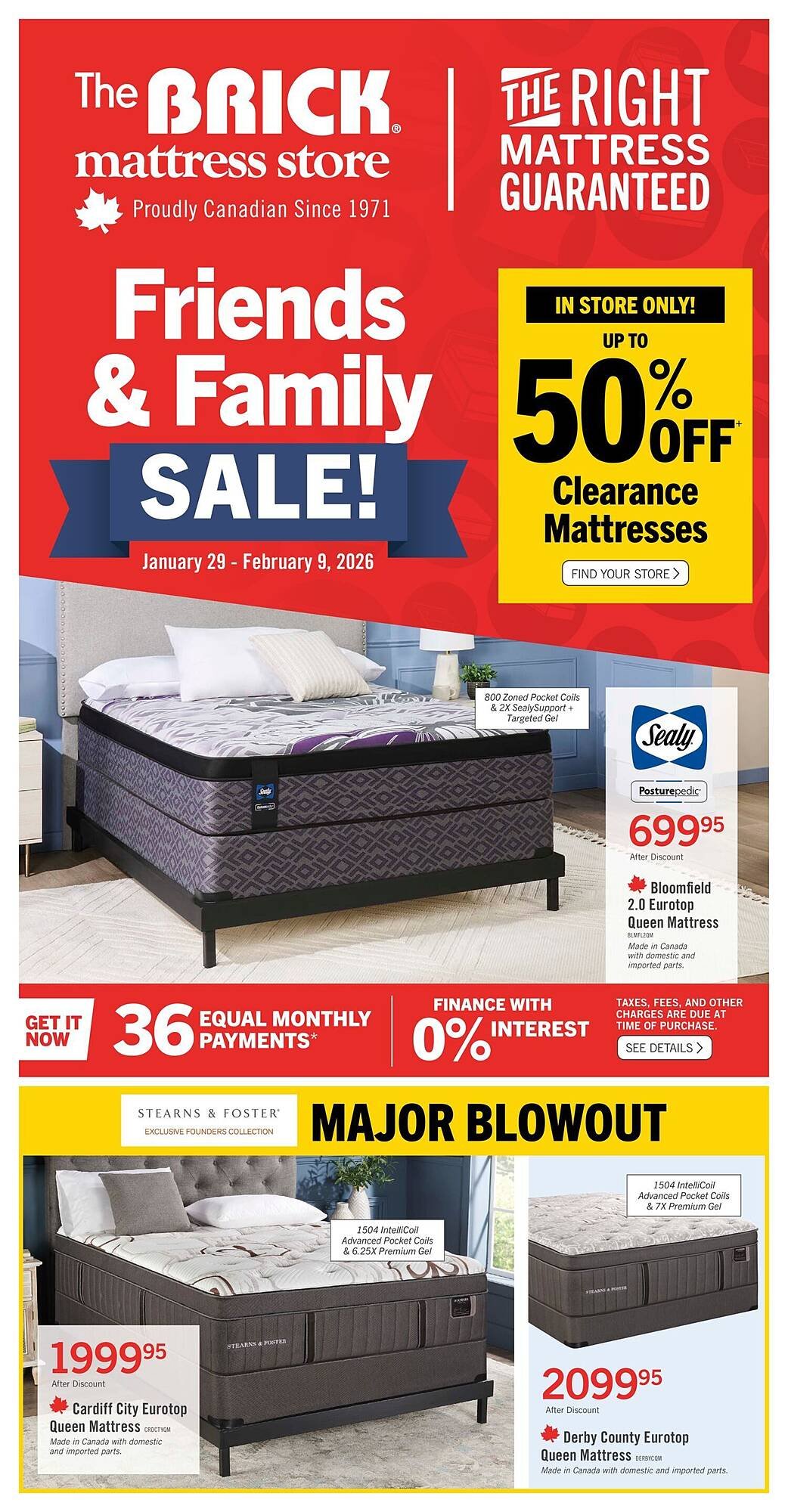 The Brick flyer (2026-01-29 - 2026-02-09) | 2