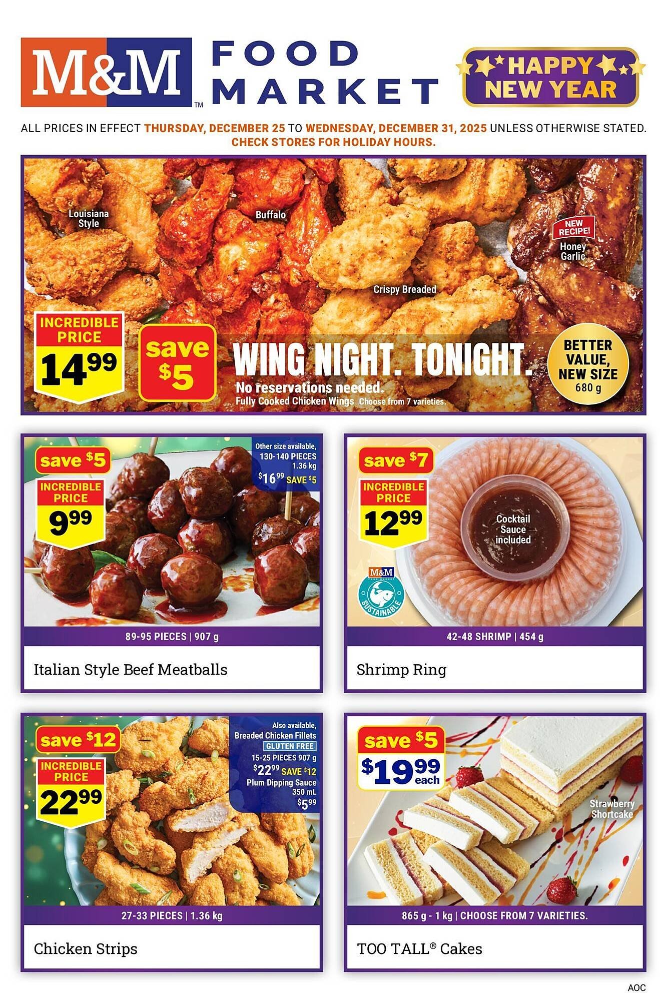M &amp; M Food Market flyer (2025-12-25 - 2026-01-01) | 1