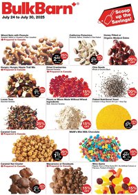 Bulk Barn flyer (2025-07-21 - 2025-08-24)
