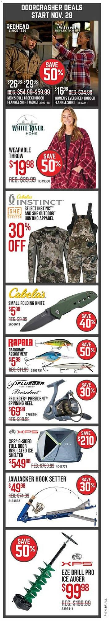 Cabela&#039;s flyer