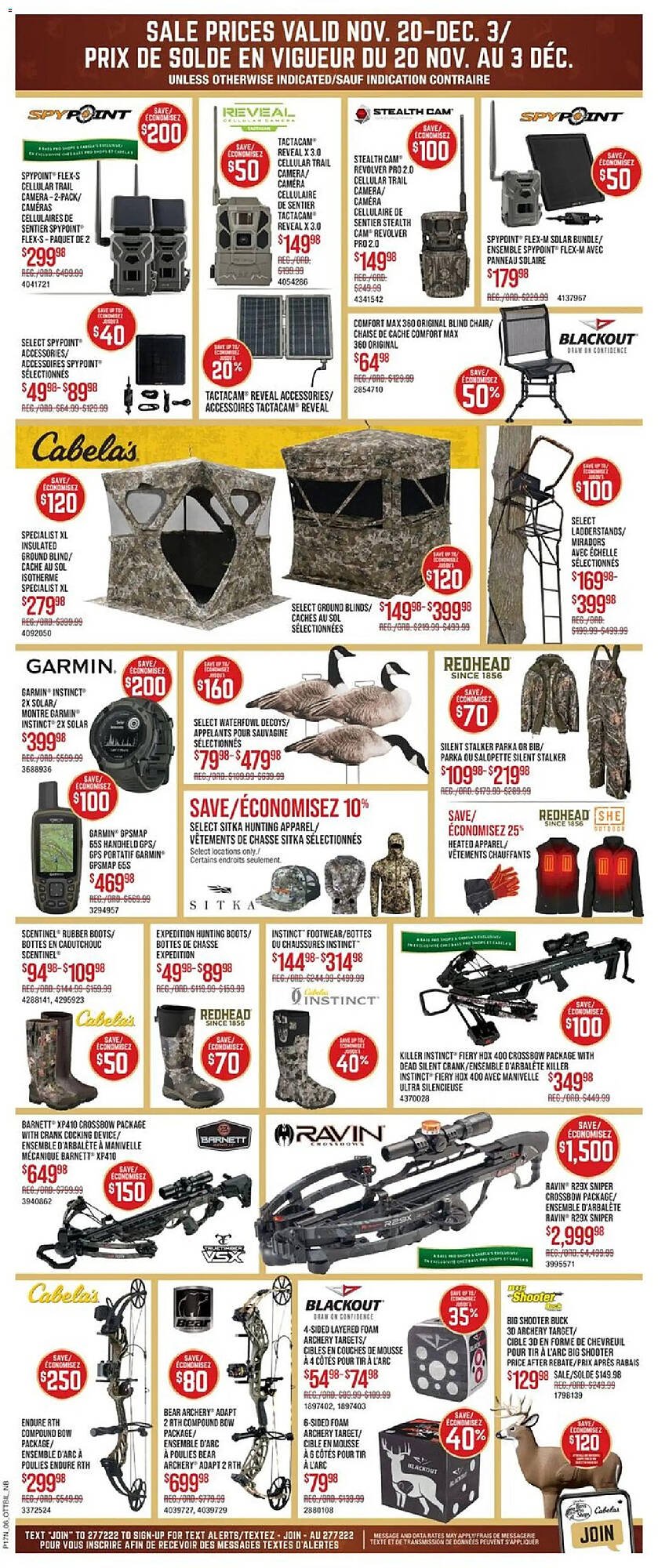 Cabela&#039;s flyer