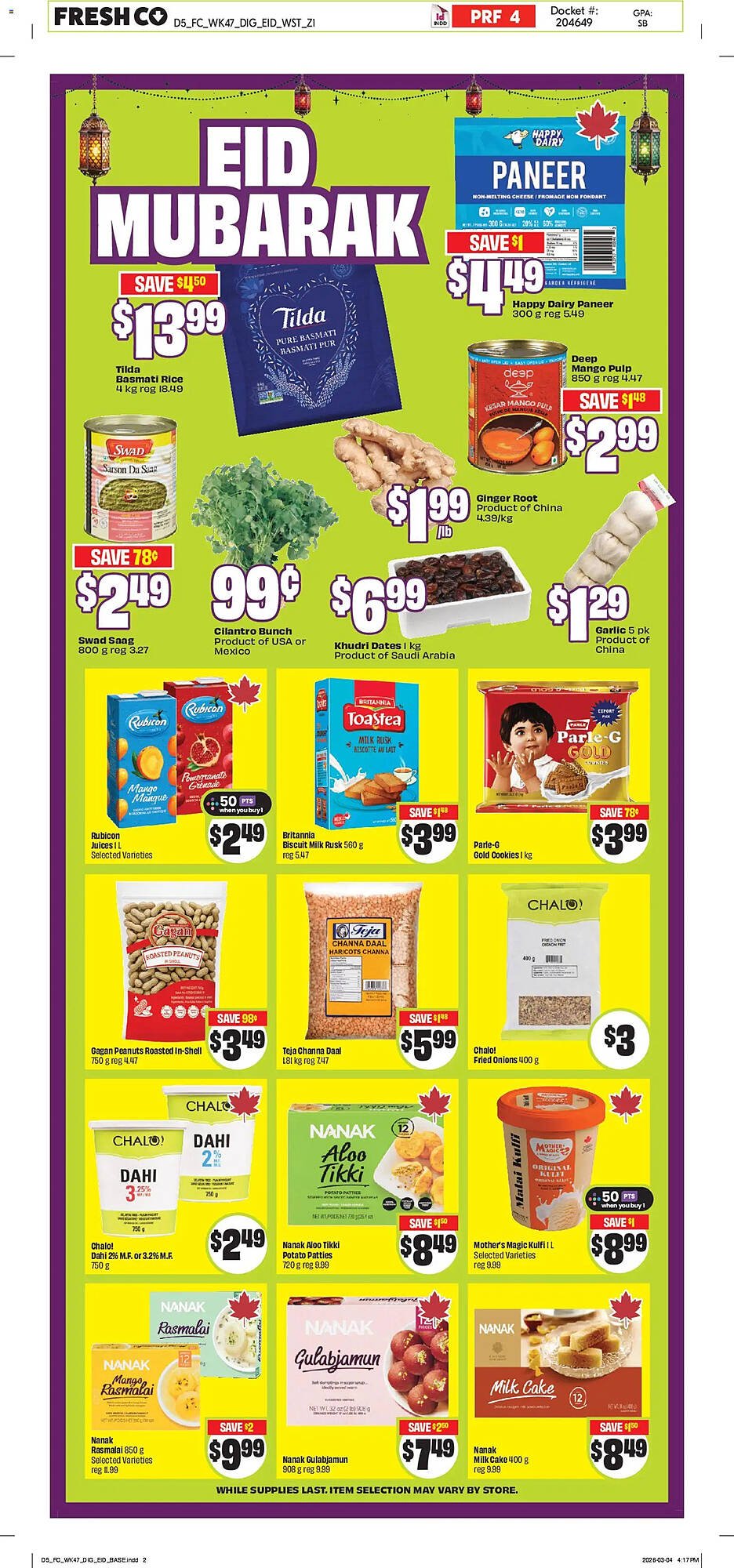 FreshCo flyer